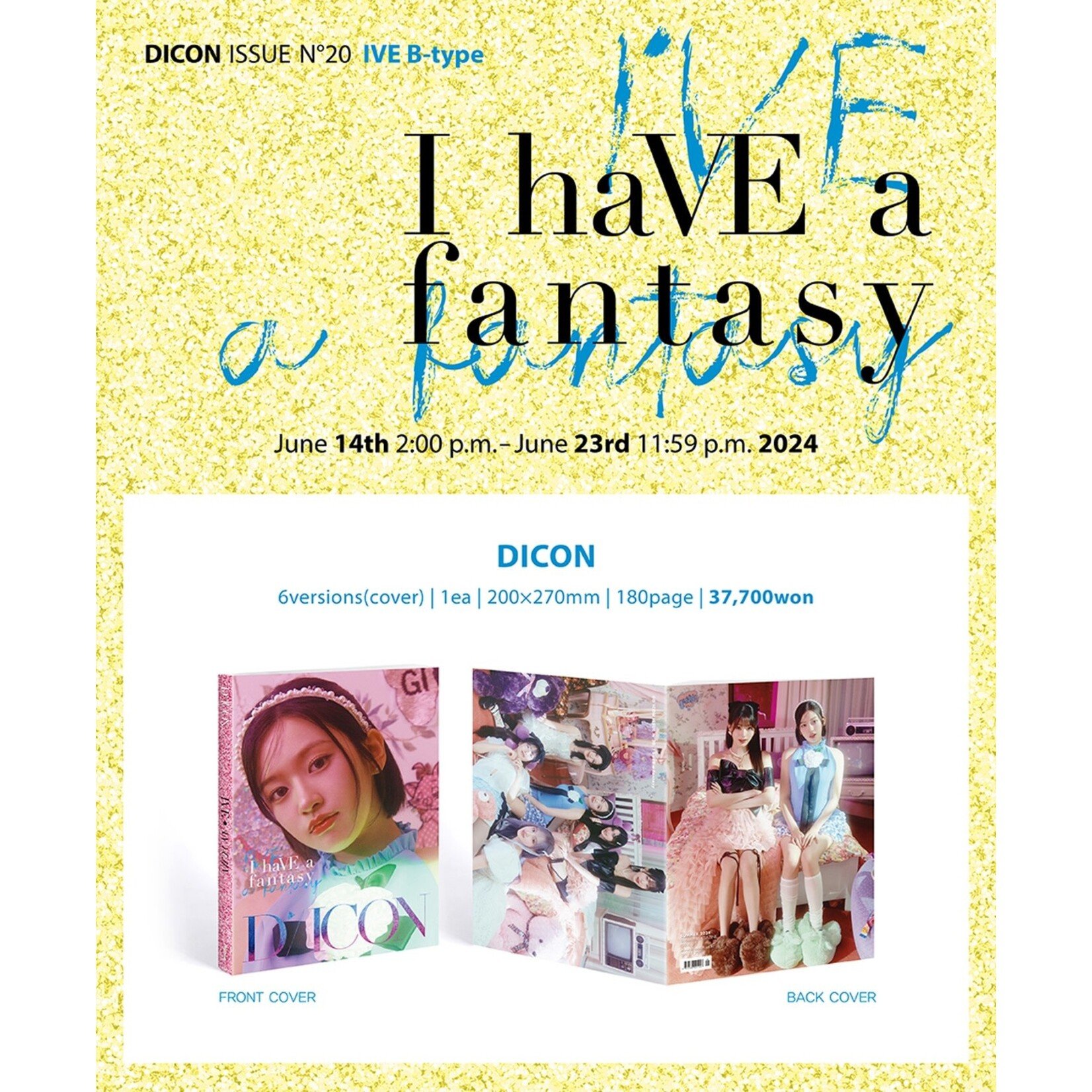 Ive IVE - DICON VOLUME N°20 IVE : I haVE a dream, I haVE a fantasy B ver
