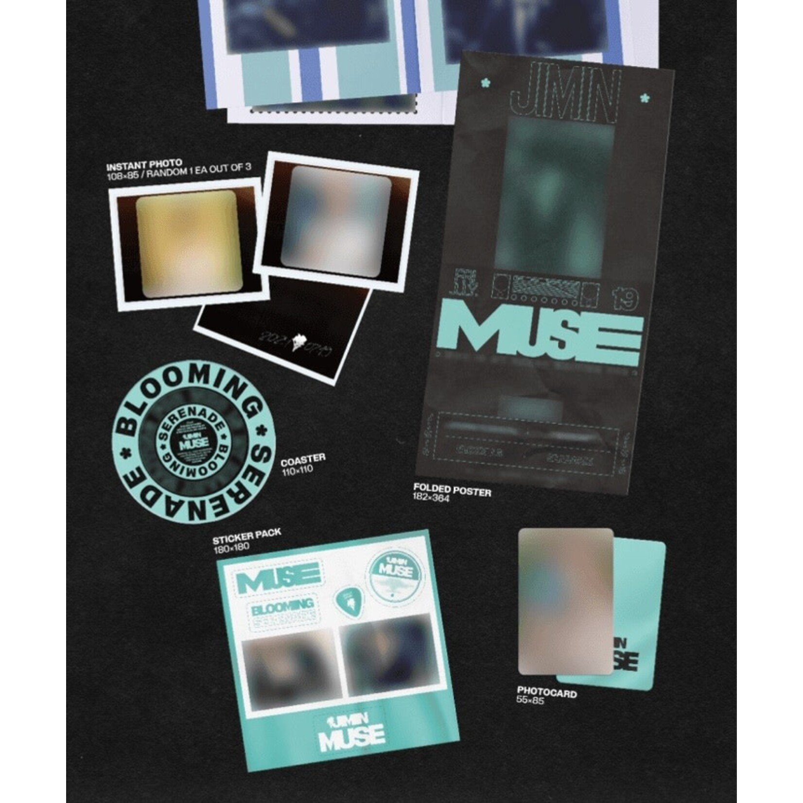 BTS Jimin (BTS) - [MUSE] (Set) + [MUSE] (Weverse Albums ver.) Set + Weverse Gift (WS)