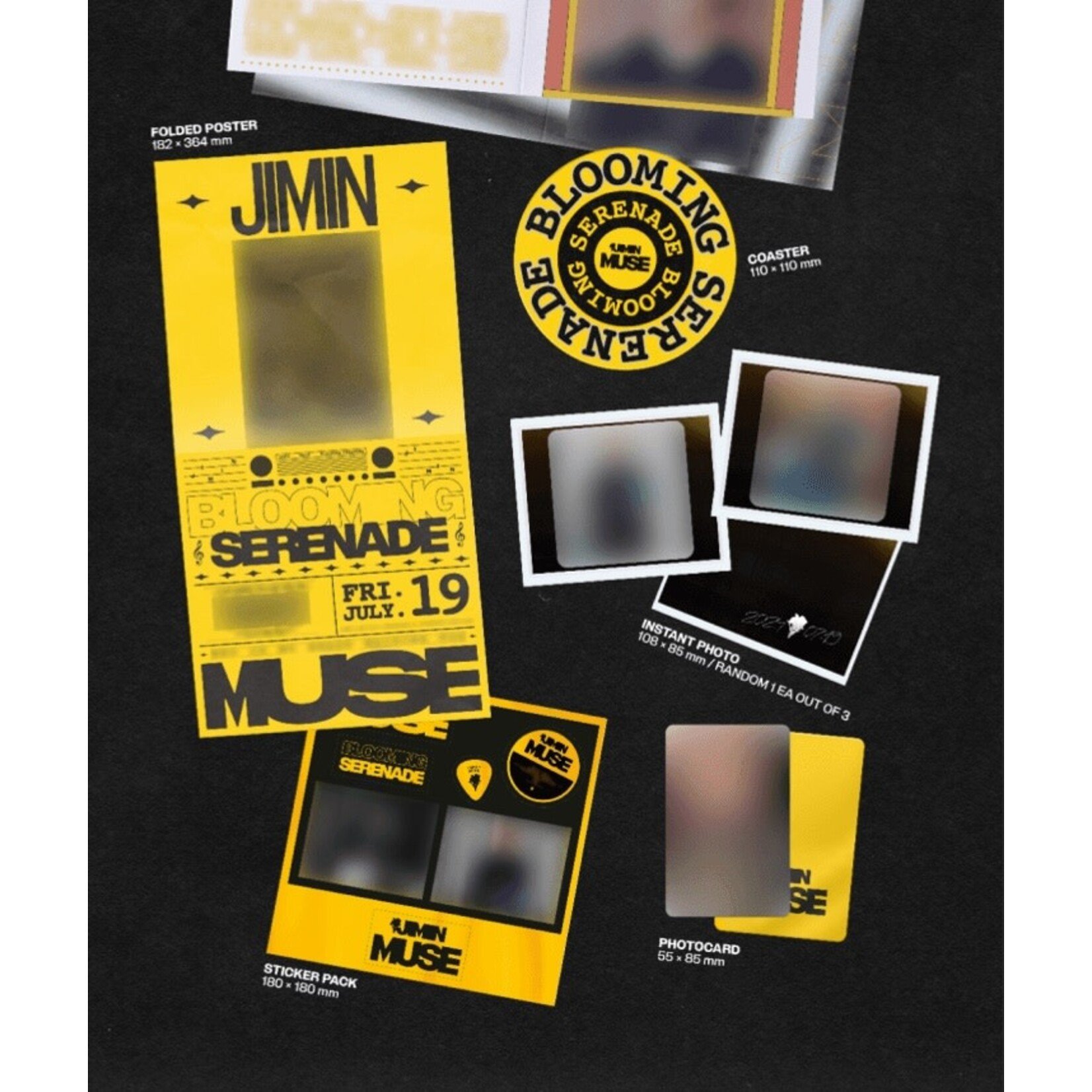 BTS Jimin (BTS) - [MUSE] (Set) + [MUSE] (Weverse Albums ver.) Set + Weverse Gift (WS)