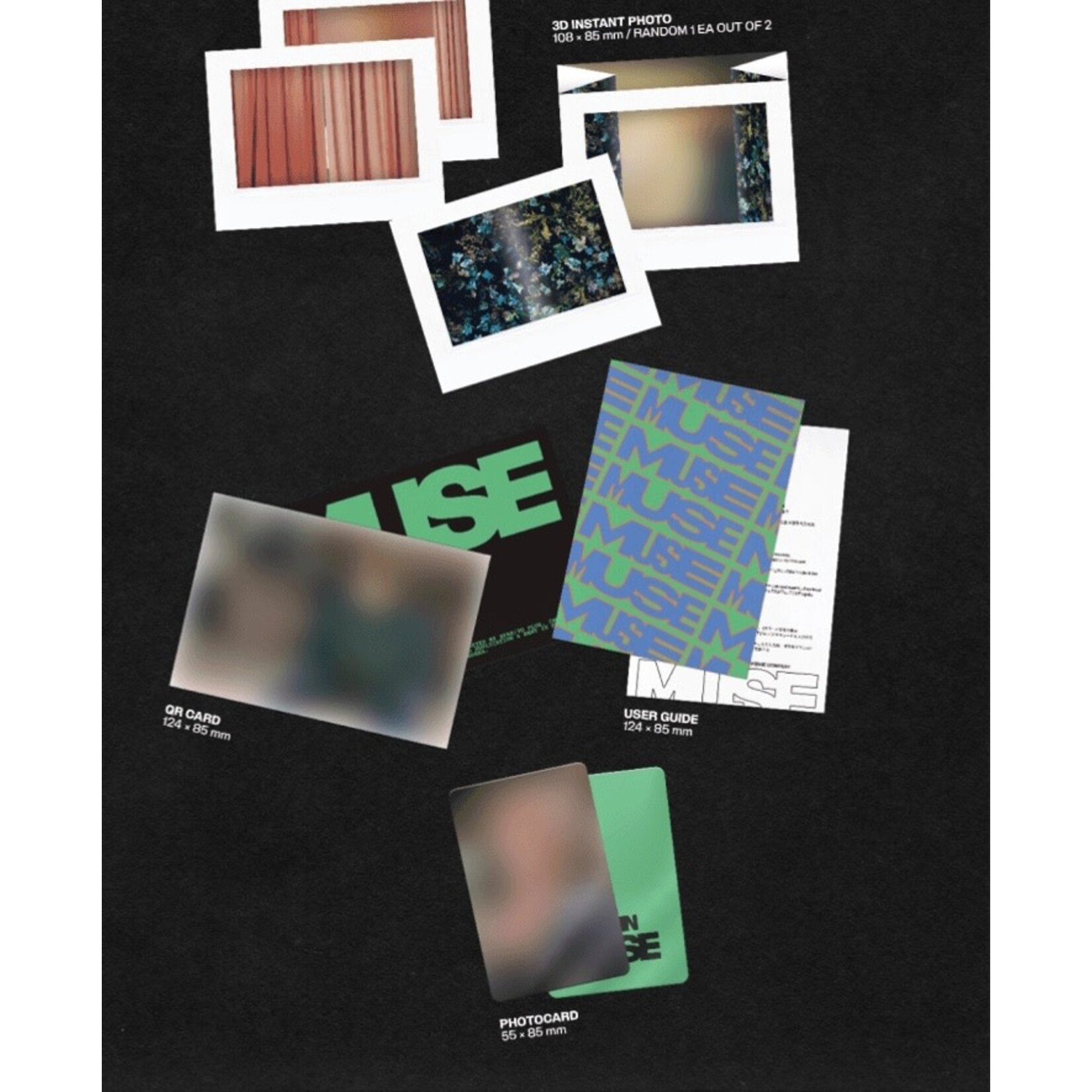 BTS Jimin (BTS) - [MUSE] (Set) + [MUSE] (Weverse Albums ver.) Set + Weverse Gift (WS)