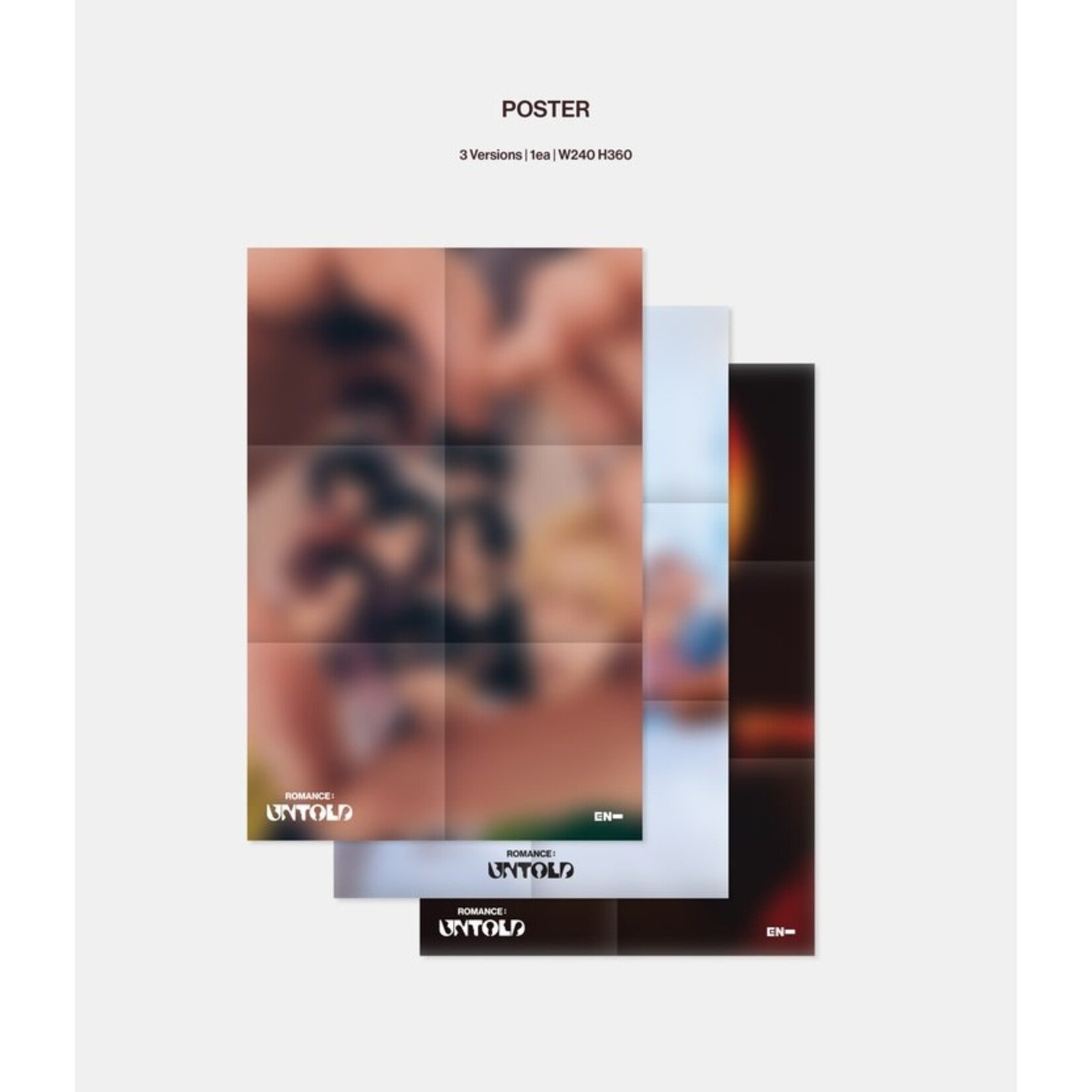 Enhypen ENHYPEN - 2nd Album [ROMANCE : UNTOLD] (Photobook Ver.) + Weverse Gift (WS)