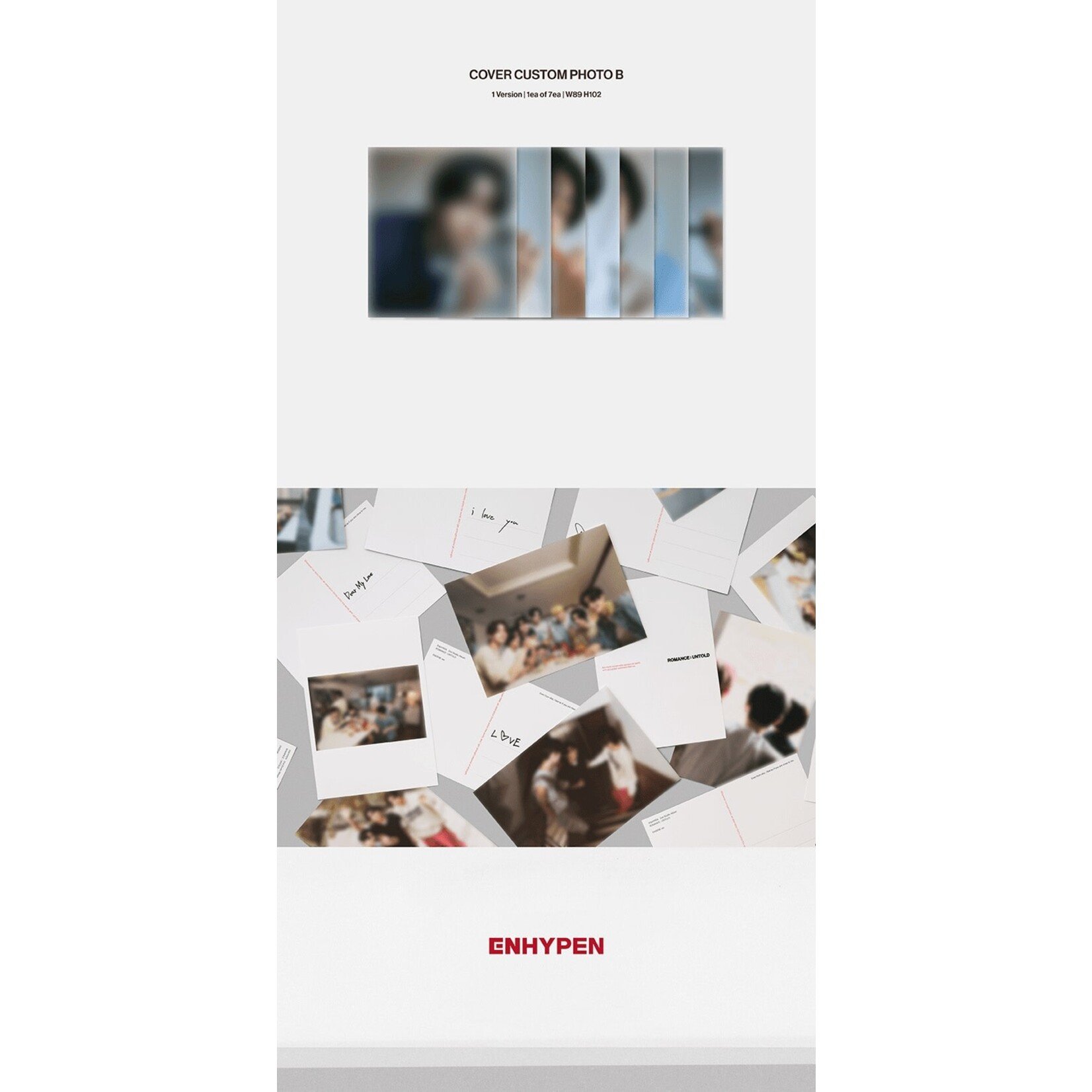 Enhypen ENHYPEN - 2nd Album [ROMANCE : UNTOLD] (ENGENE ver.) + Weverse Gift (WS)