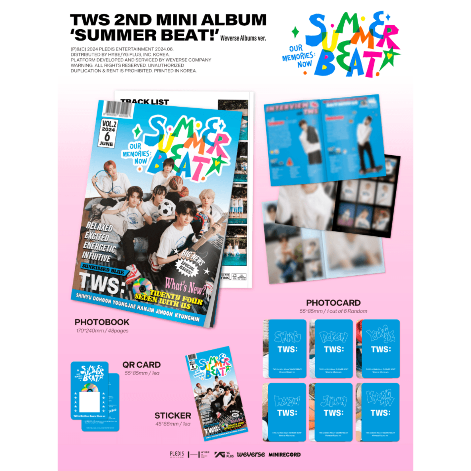 TWS TWS - 2nd Mini Album [SUMMER BEAT!] (Weverse Albums ver.)