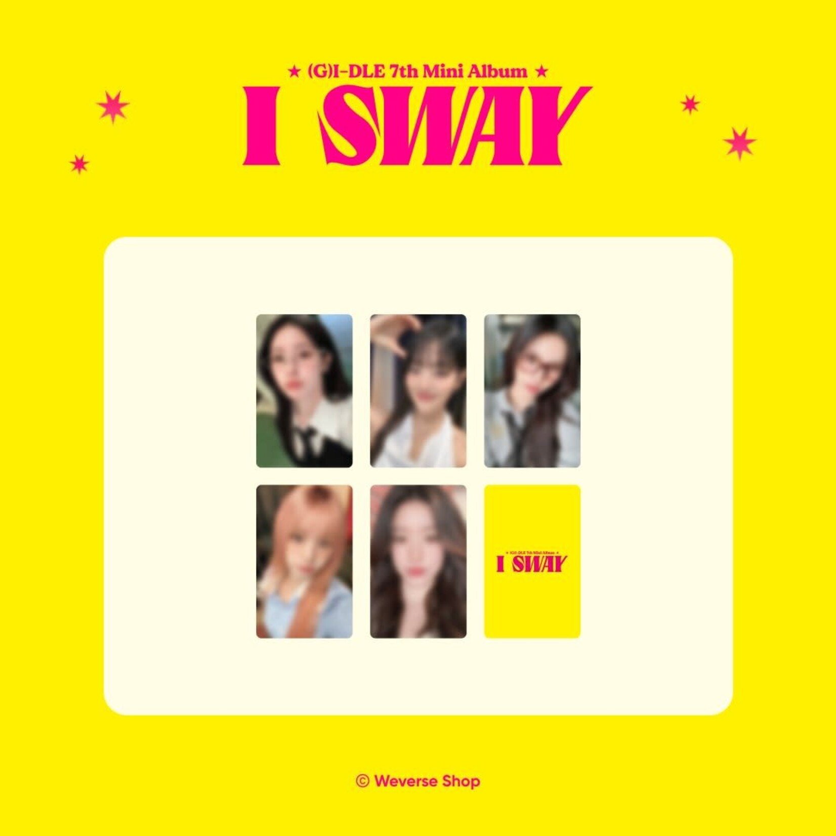 (G)I-DLE (G)I-DLE - 7th Mini Album [I SWAY] (Photobook Ver.) + Weverse Gift (WS)