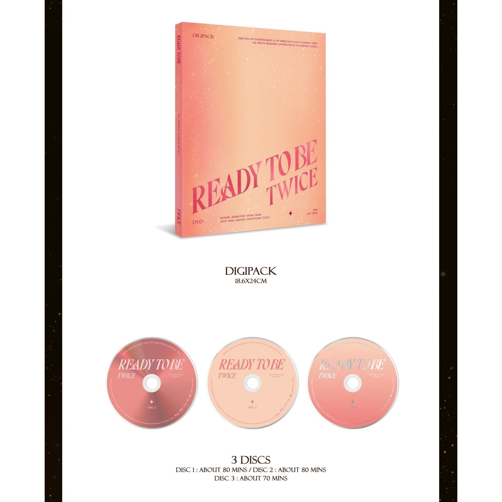 Twice TWICE - 5TH WORLD TOUR [READY TO BE] IN SEOUL (DVD)