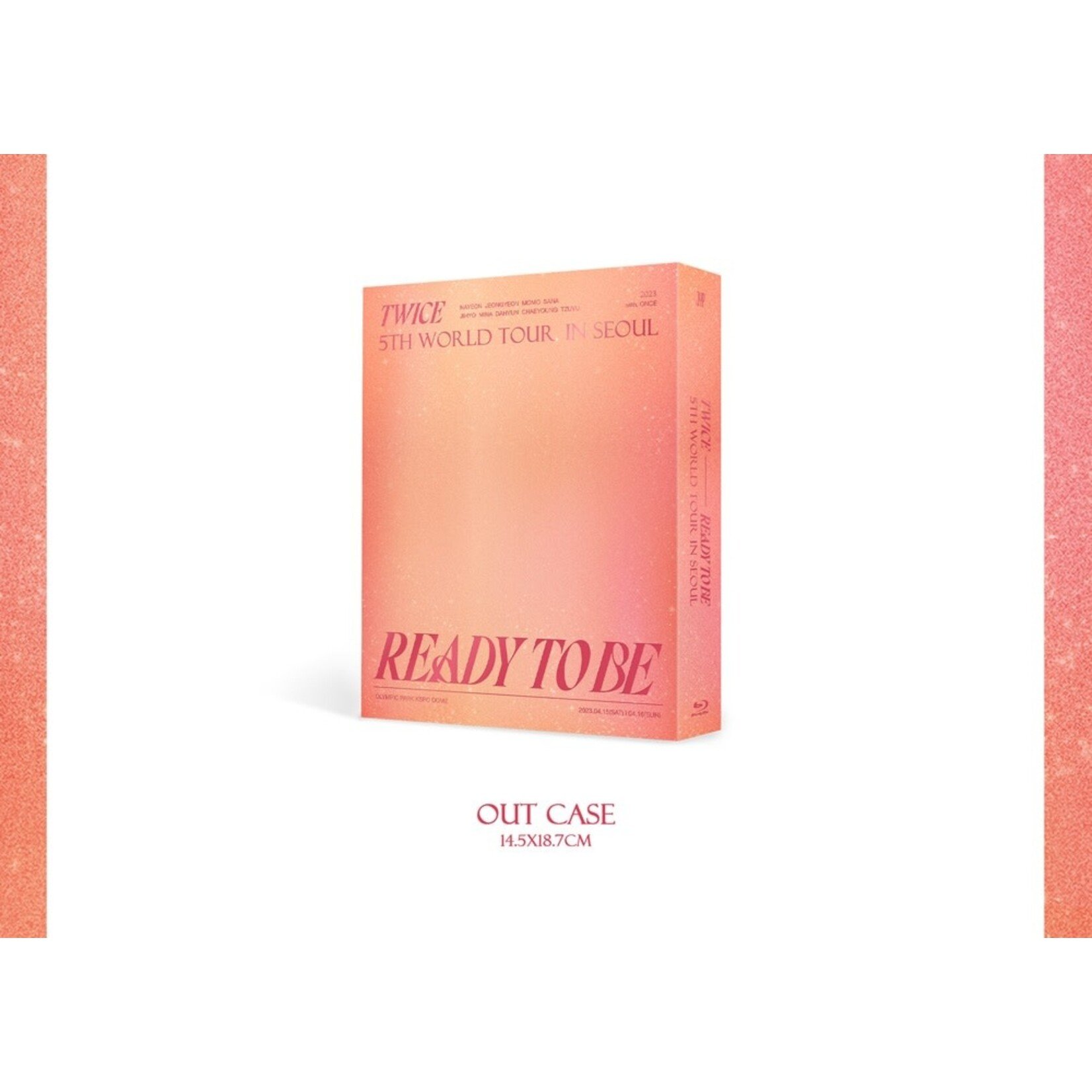 Twice TWICE - 5TH WORLD TOUR [READY TO BE] IN SEOUL (Blu-ray)