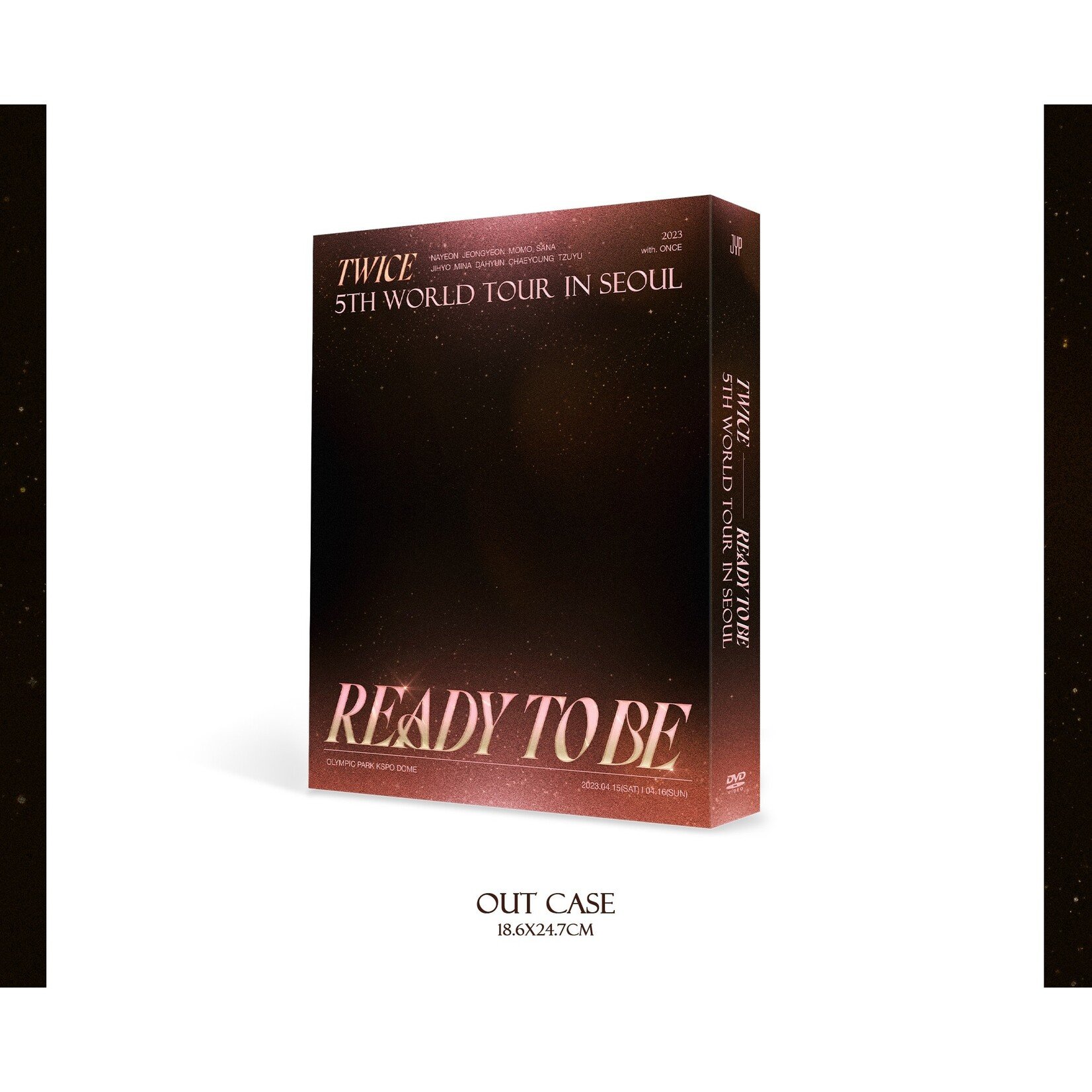 Twice TWICE - 5TH WORLD TOUR [READY TO BE] IN SEOUL BLU-RAY + Random Polaroid Photocard (JYP SHOP)