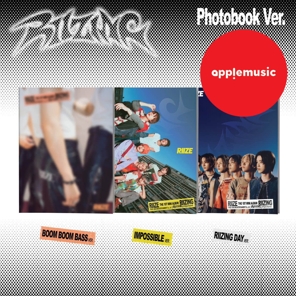 KN　riize RIIZE 1st Mini Album RIIZING Official MD, Random Trading