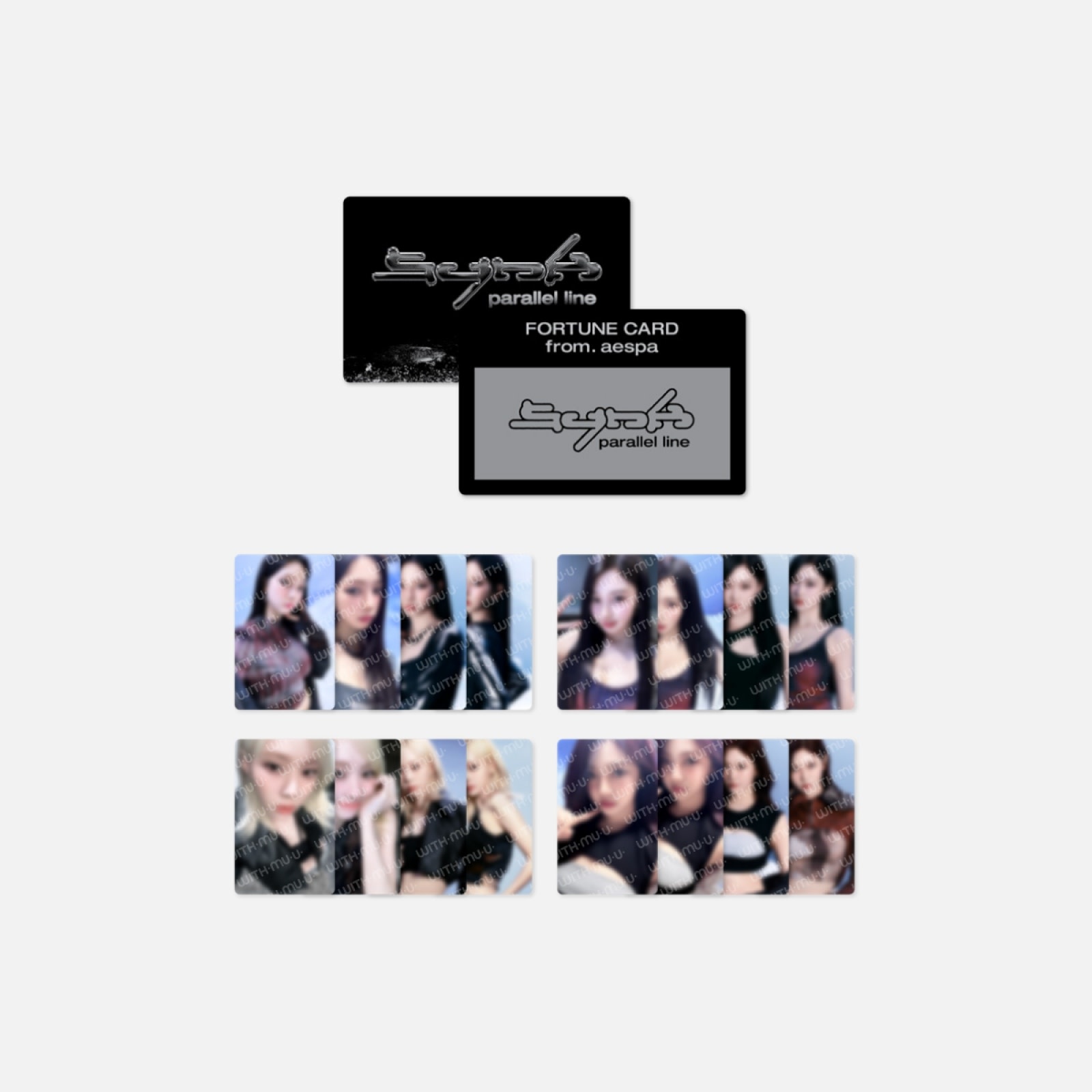 タレントカード SMTOWN FORTUNE SCRATCH CARD SET_aespa s-l400.jpg