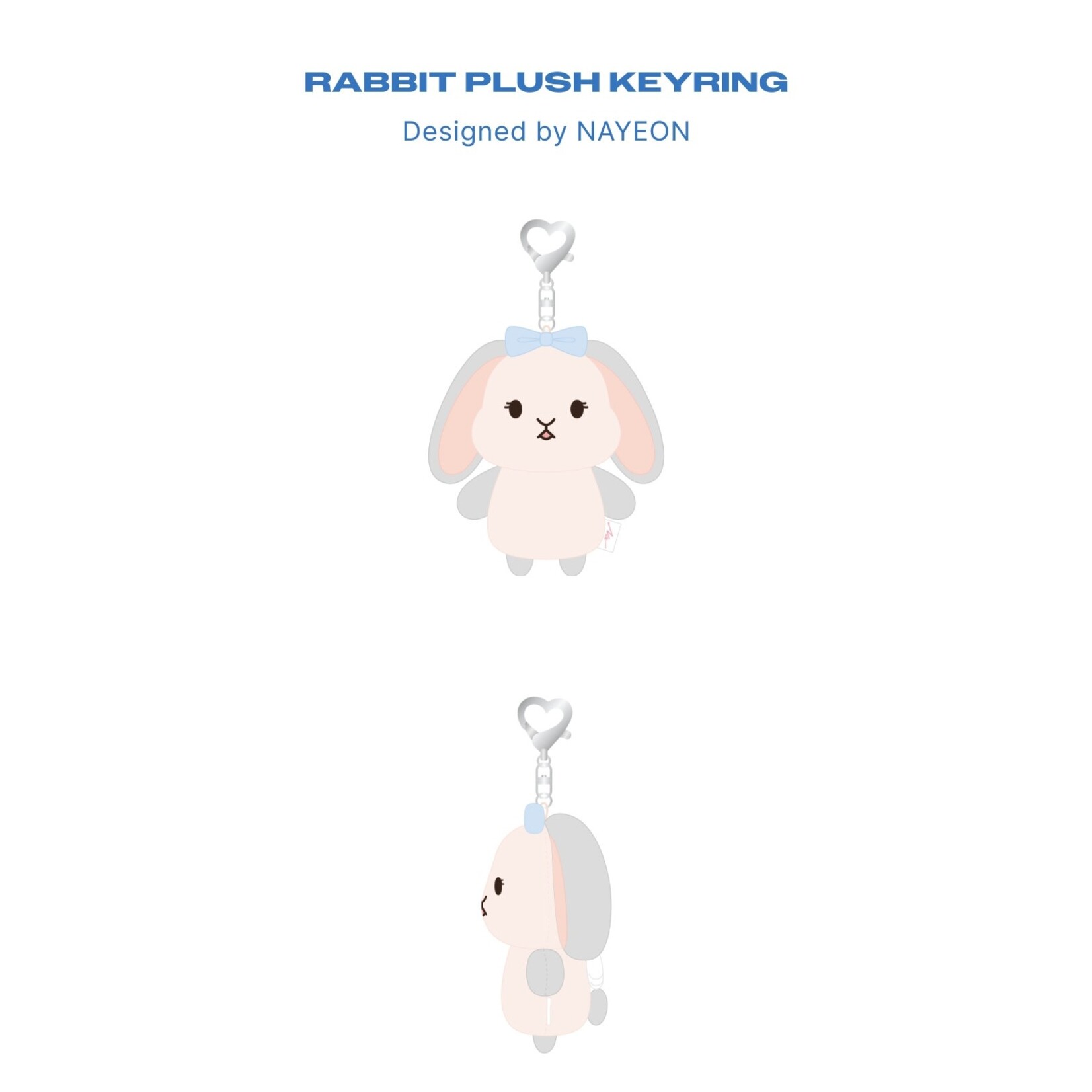 Twice NAYEON (TWICE) - [NA] NAYEON RABBIT PLUSH KEYRING