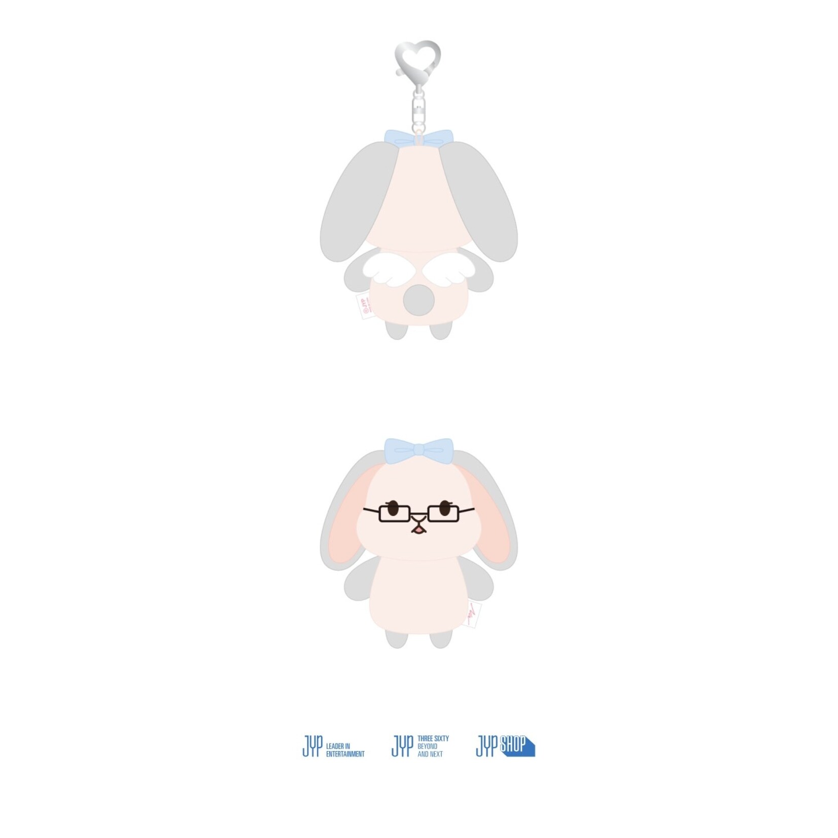 TWICE ナヨン POPUP MD RABBIT PLUSH KEYRING