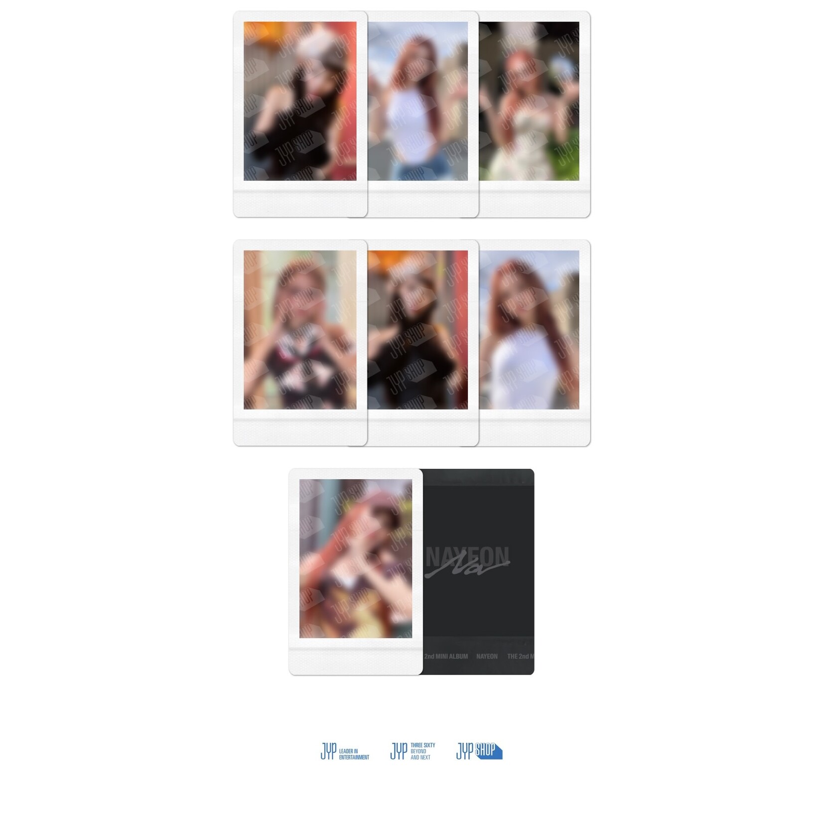Twice NAYEON (TWICE) - [NA] TINCASE POLAROID SET