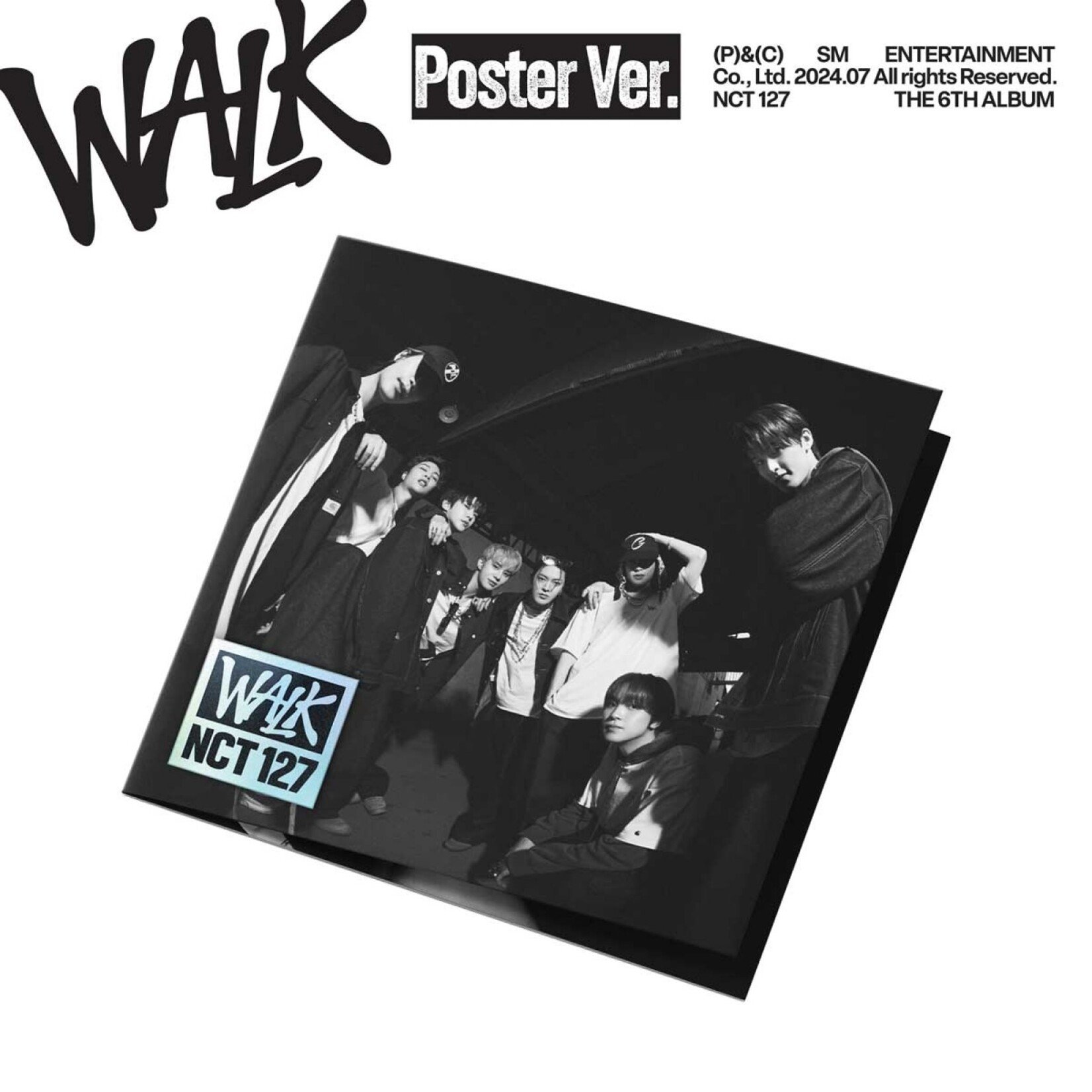 NCT NCT 127 - 6th Album [WALK] (Poster Ver.)