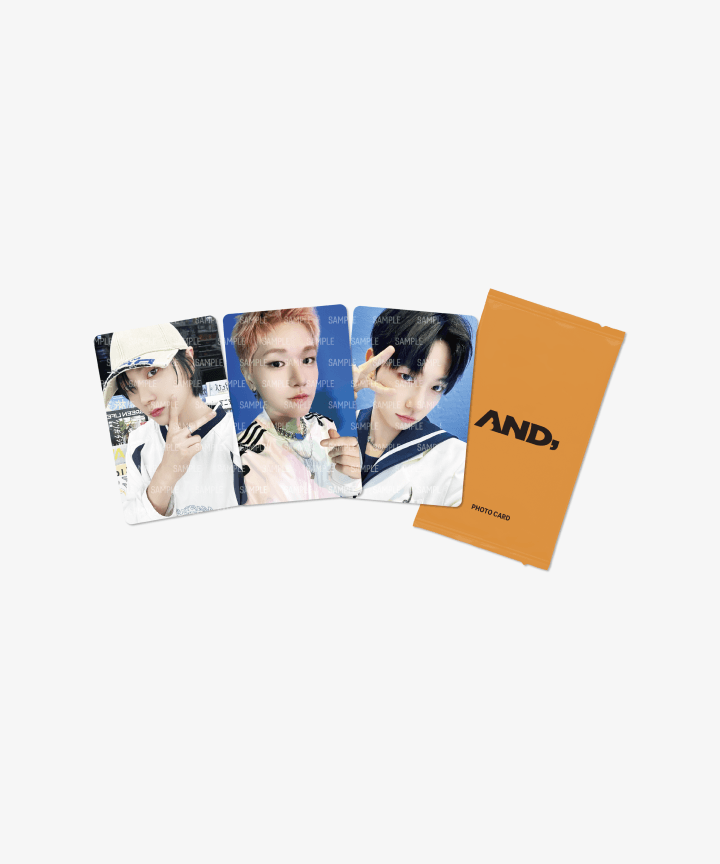 BOYNEXTDOOR - JP 1st Single [AND,] Photocard Trading Pack