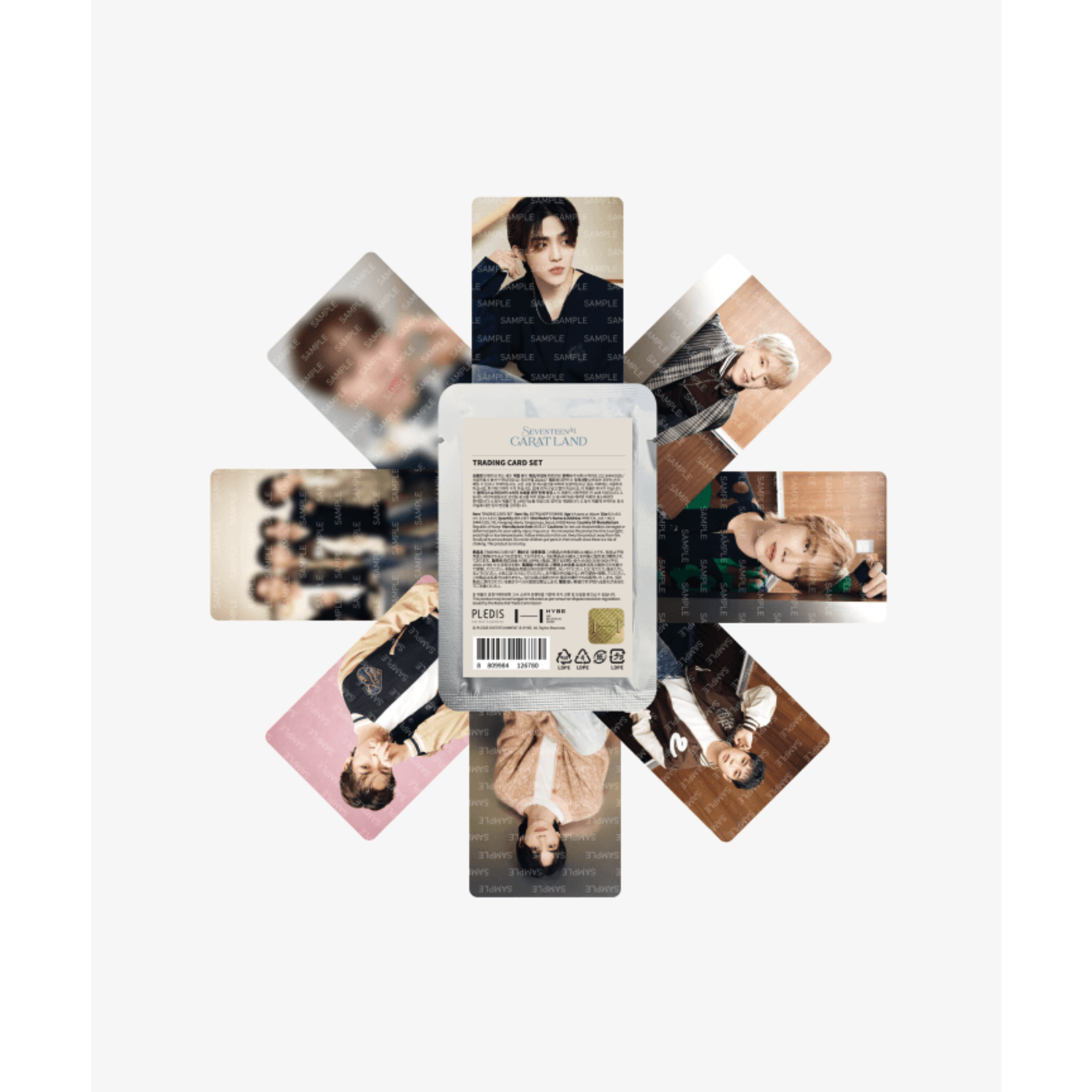 Seventeen SEVENTEEN - SVT 8TH FAN MEETING  Trading Card Set