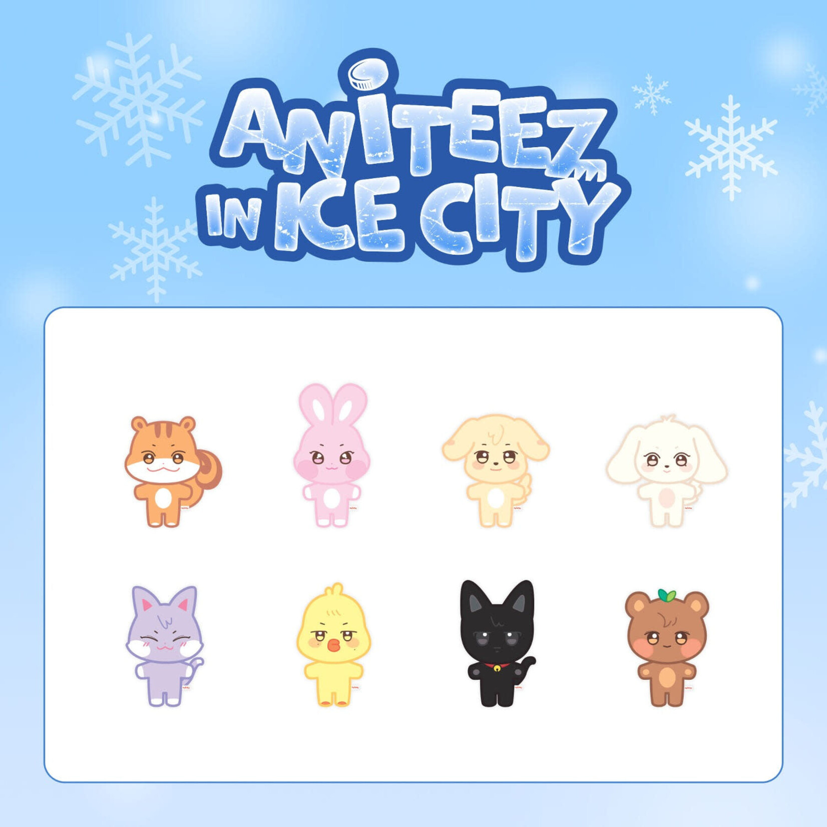 ATEEZ ATEEZ X ANITEEZ - [ANITEEZ IN ICE CITY] MD 02. PLUSH DOLL