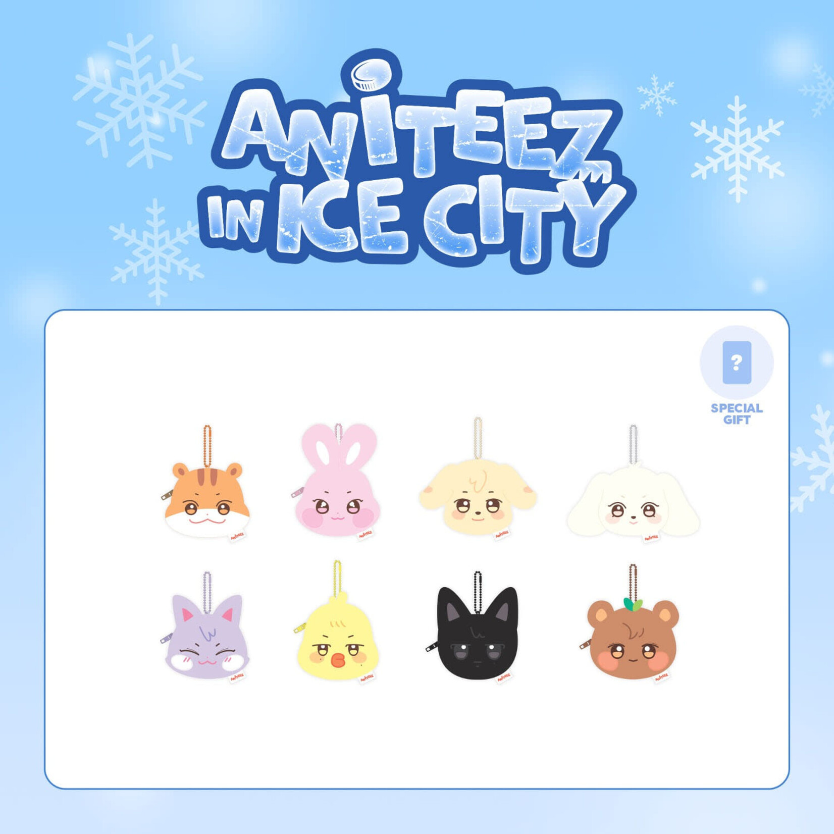 ATEEZ ATEEZ X ANITEEZ - [ANITEEZ IN ICE CITY] MD 07. MINI POUCH