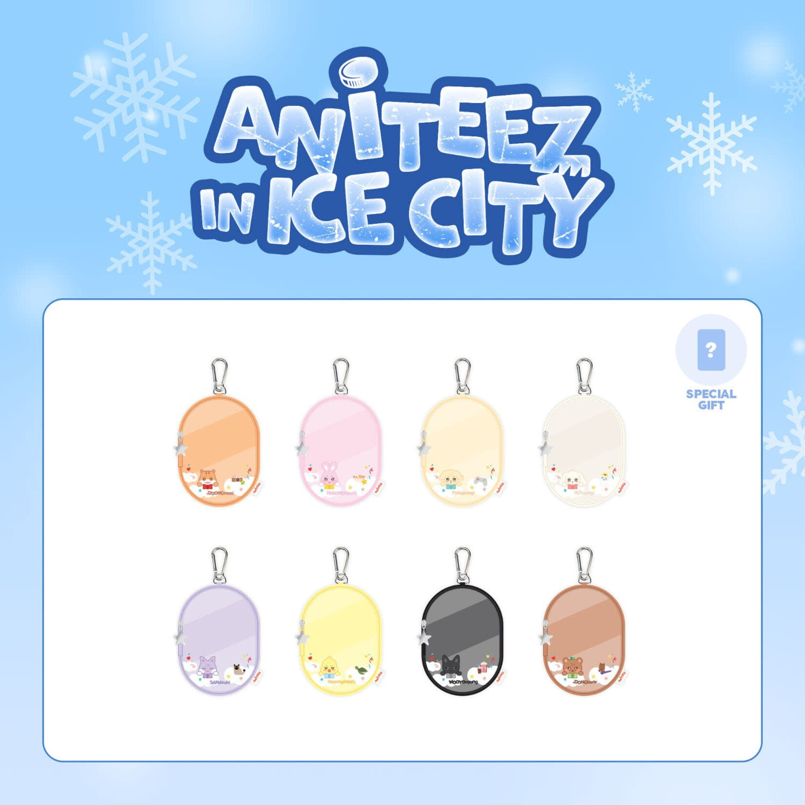 ATEEZ ATEEZ X ANITEEZ - [ANITEEZ IN ICE CITY] MD 08. PVC POUCH KR Ver.
