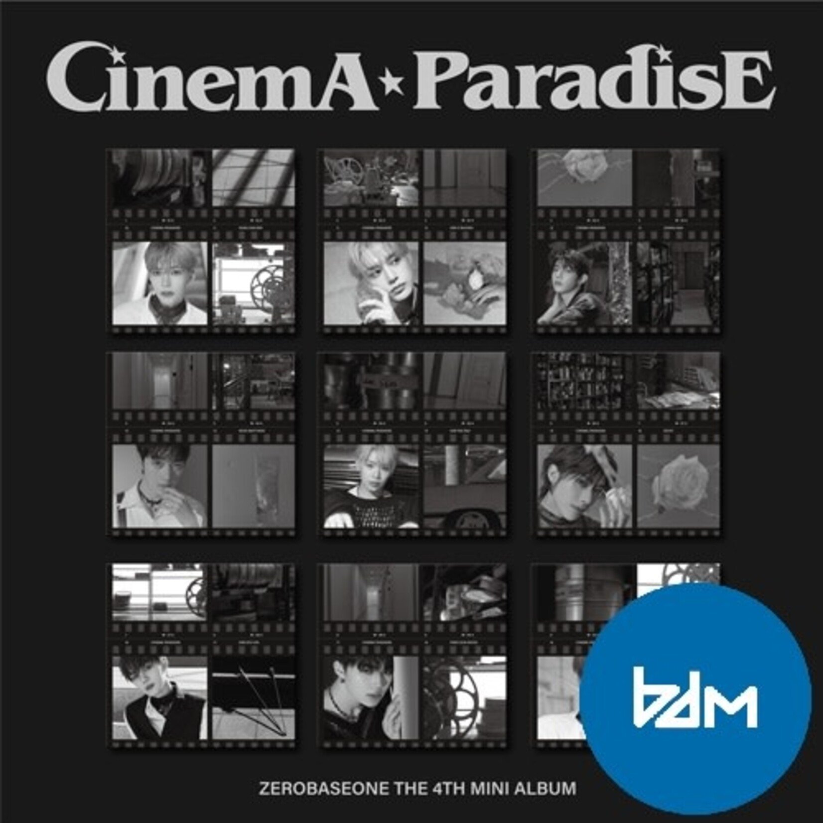 ZeroBaseOne ZEROBASEONE - 4th Mini Album [CINEMA PARADISE] (DIGIPACK ver.) +Random Photocard (BDM)