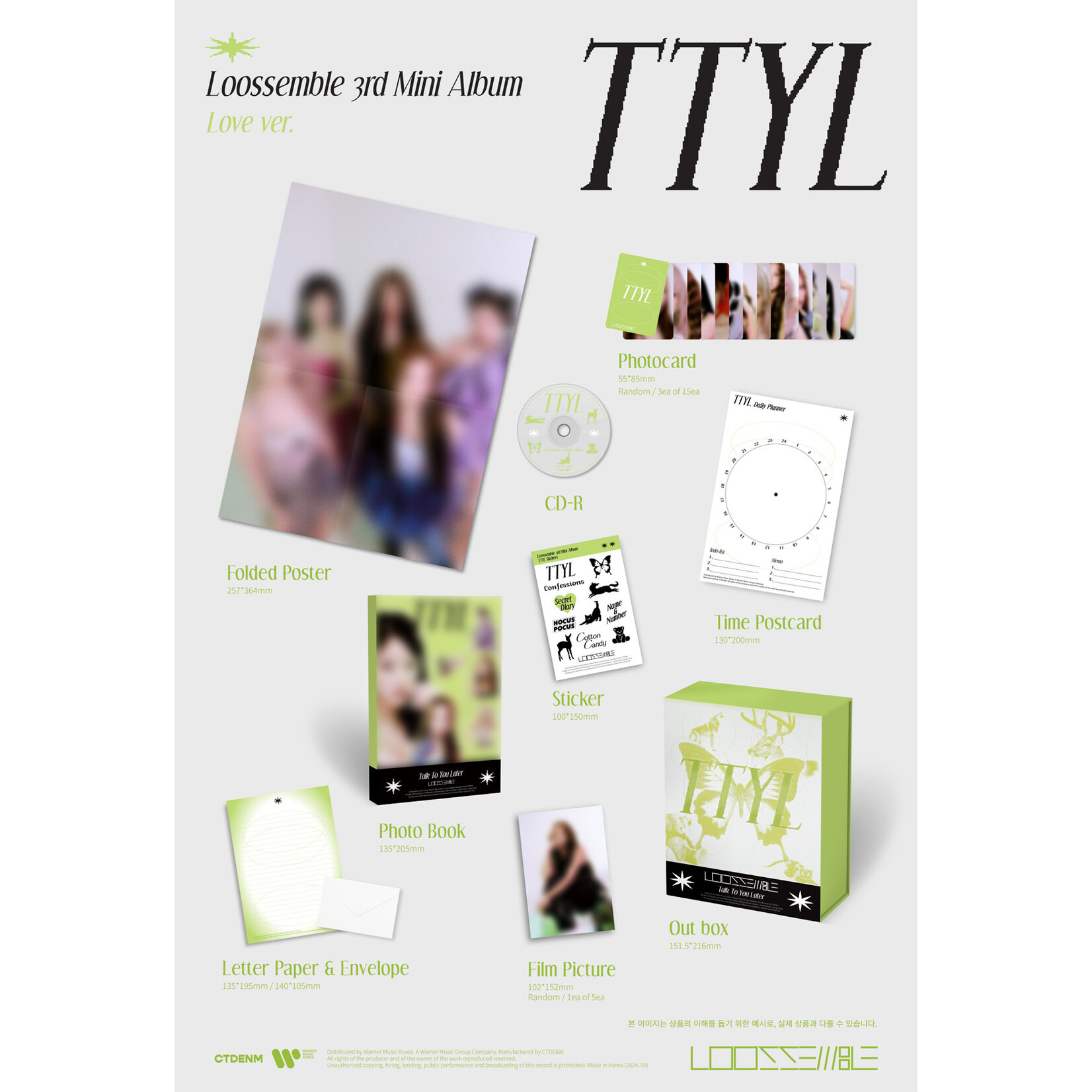 Loossemble Loossemble - 3rd Mini Album [TTYL] (Photobook Ver.)