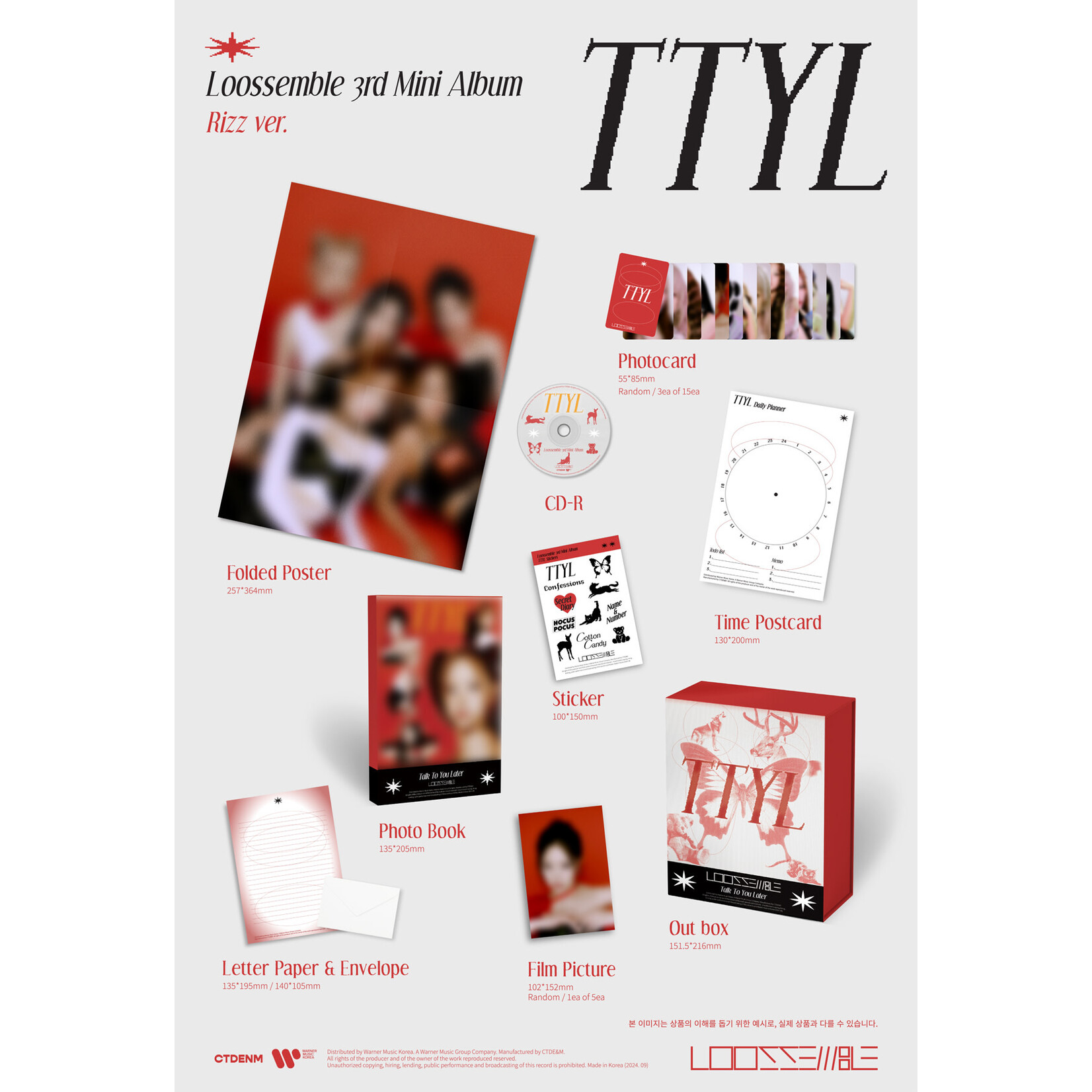 Loossemble Loossemble - 3rd Mini Album [TTYL] (Photobook Ver.)