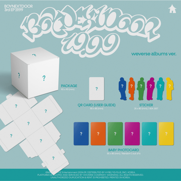 BOYNEXTDOOR - 3rd EP [19.99] (weverse albums ver.) - K-Town