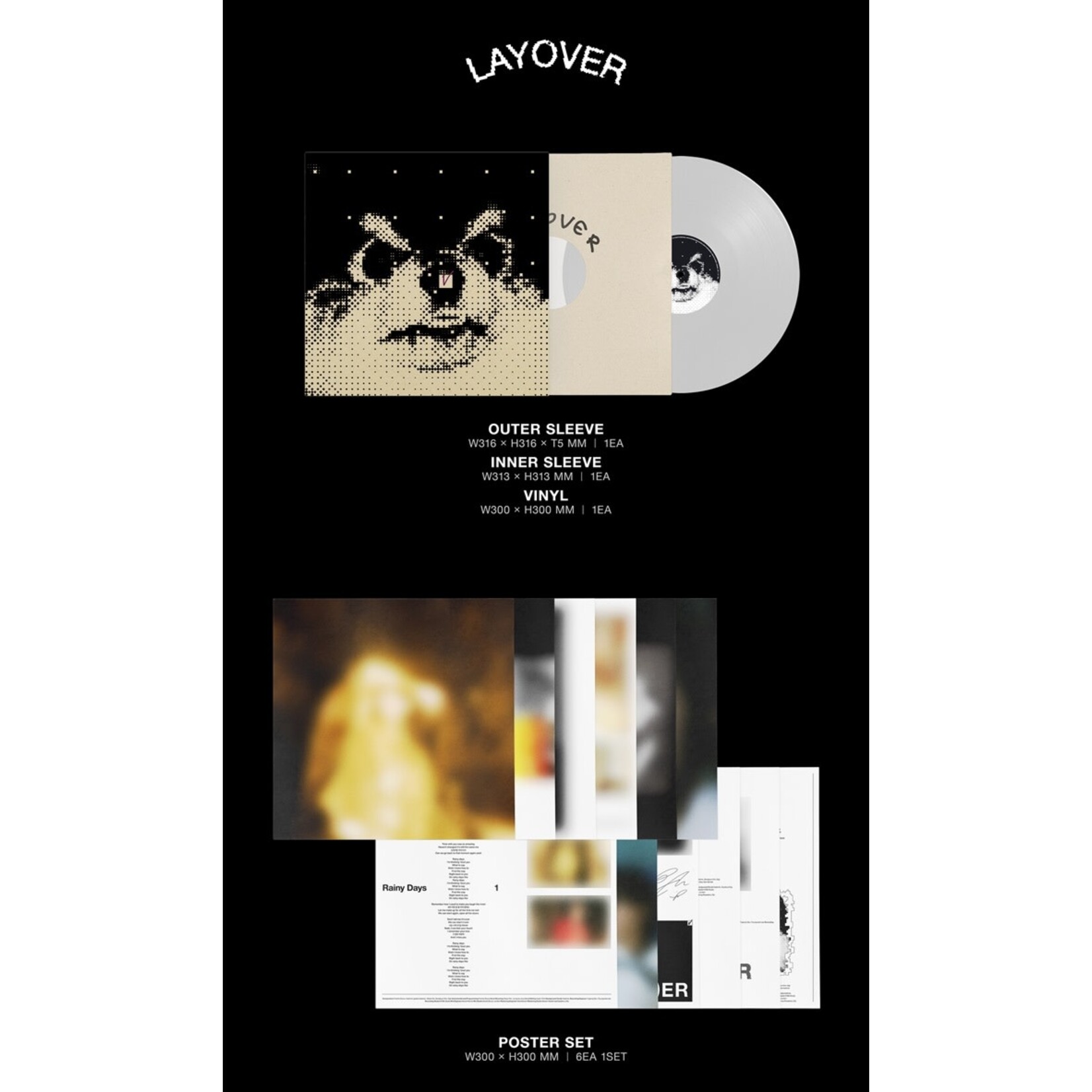 BTS V - Layover (LP)