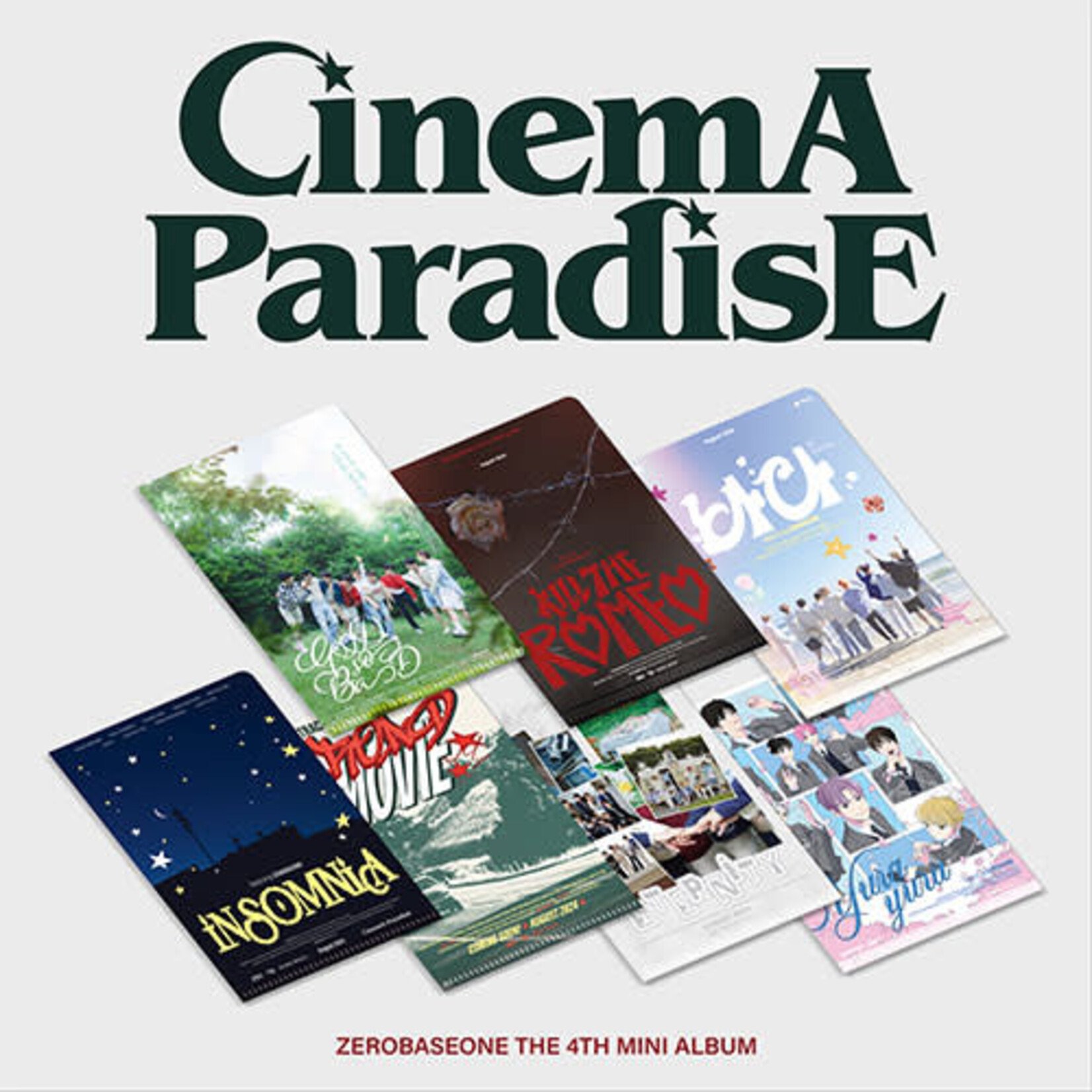 ZeroBaseOne ZEROBASEONE - 4th Mini Album [CINEMA PARADISE] (ZEROSE ver.)