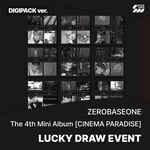 ZeroBaseOne [LUCKY DRAW] ZEROBASEONE - 4th Mini Album [CINEMA PARADISE] (DIGIPACK ver.) + Random Photocard (SW)