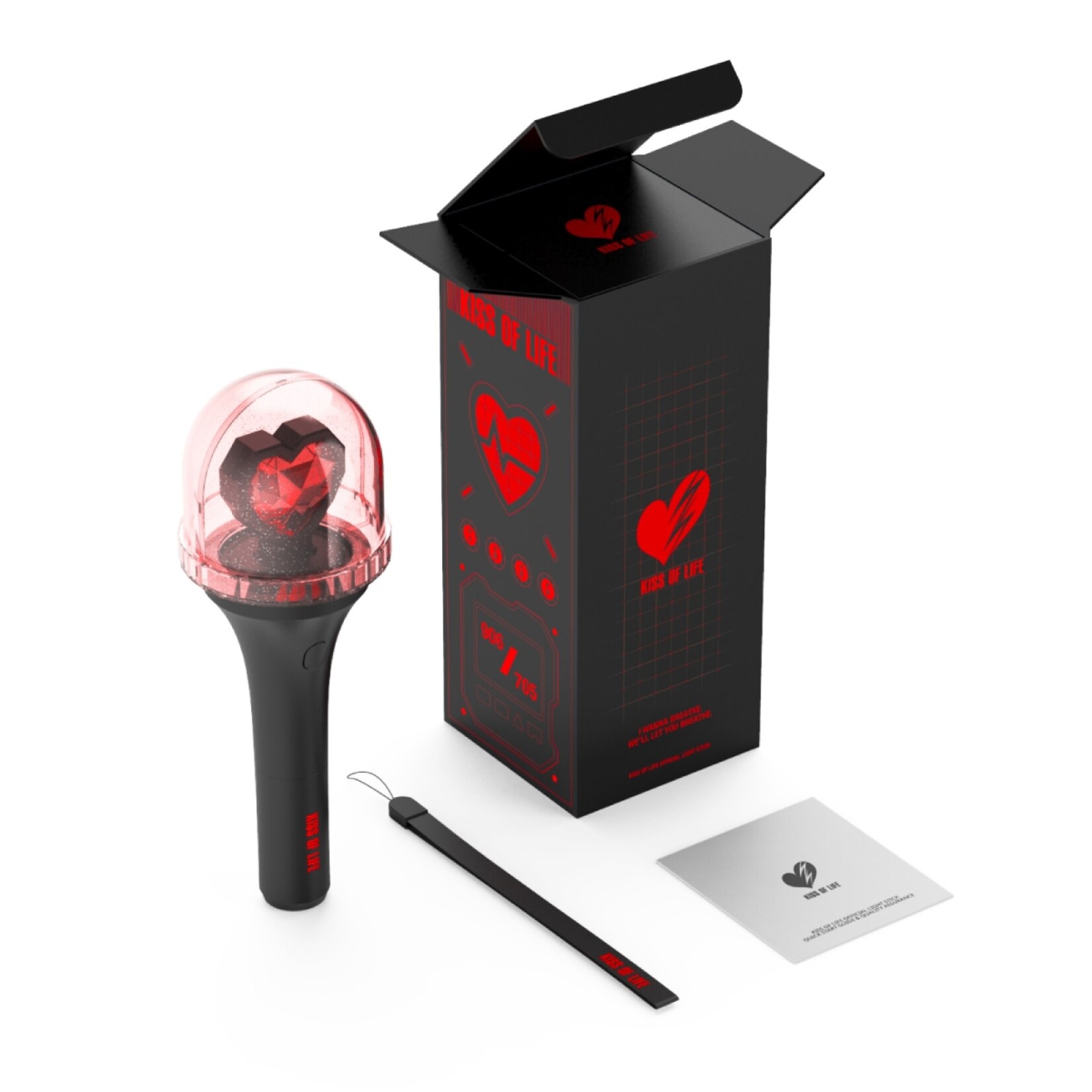 KISS OF LIFE KISS OF LIFE - OFFICIAL LIGHT STICK