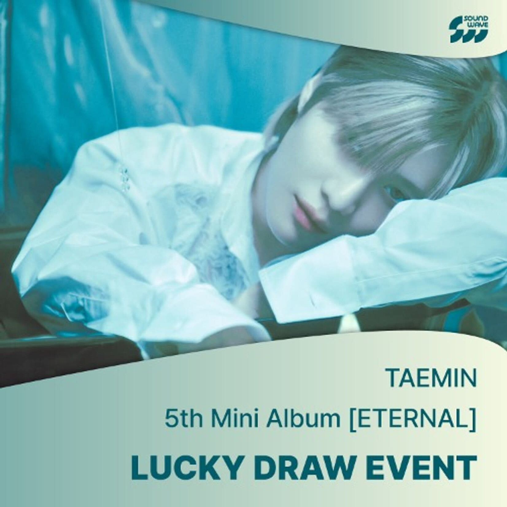 Shinee TAEMIN - [LUCKY DRAW] 5TH MINI ALBUM [ETERNAL] (Photobook ver.) + Random Photocard (SW)