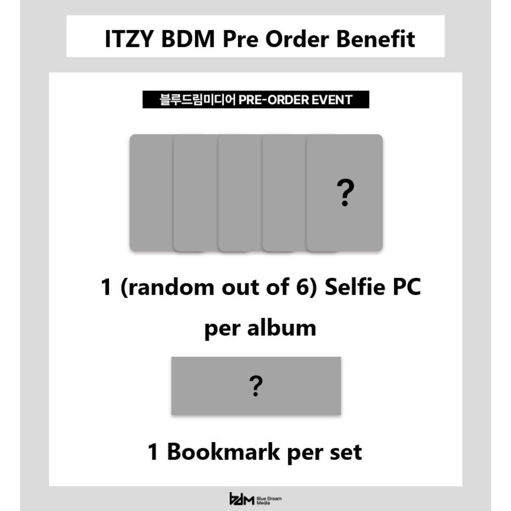 Itzy ITZY - [GOLD] (STANDARD VER.) + Random Photocard (BDM)