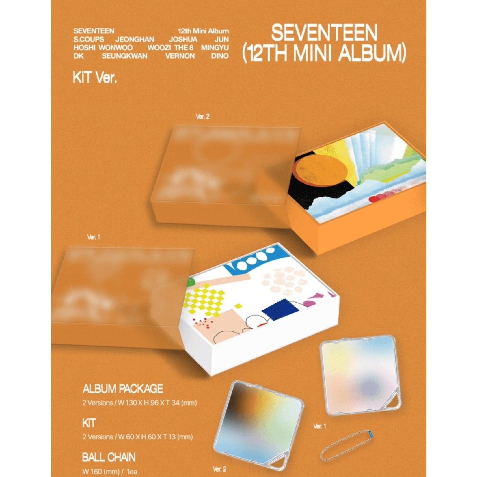 Seventeen SEVENTEEN - [12th Mini Album] (KiT Ver.)
