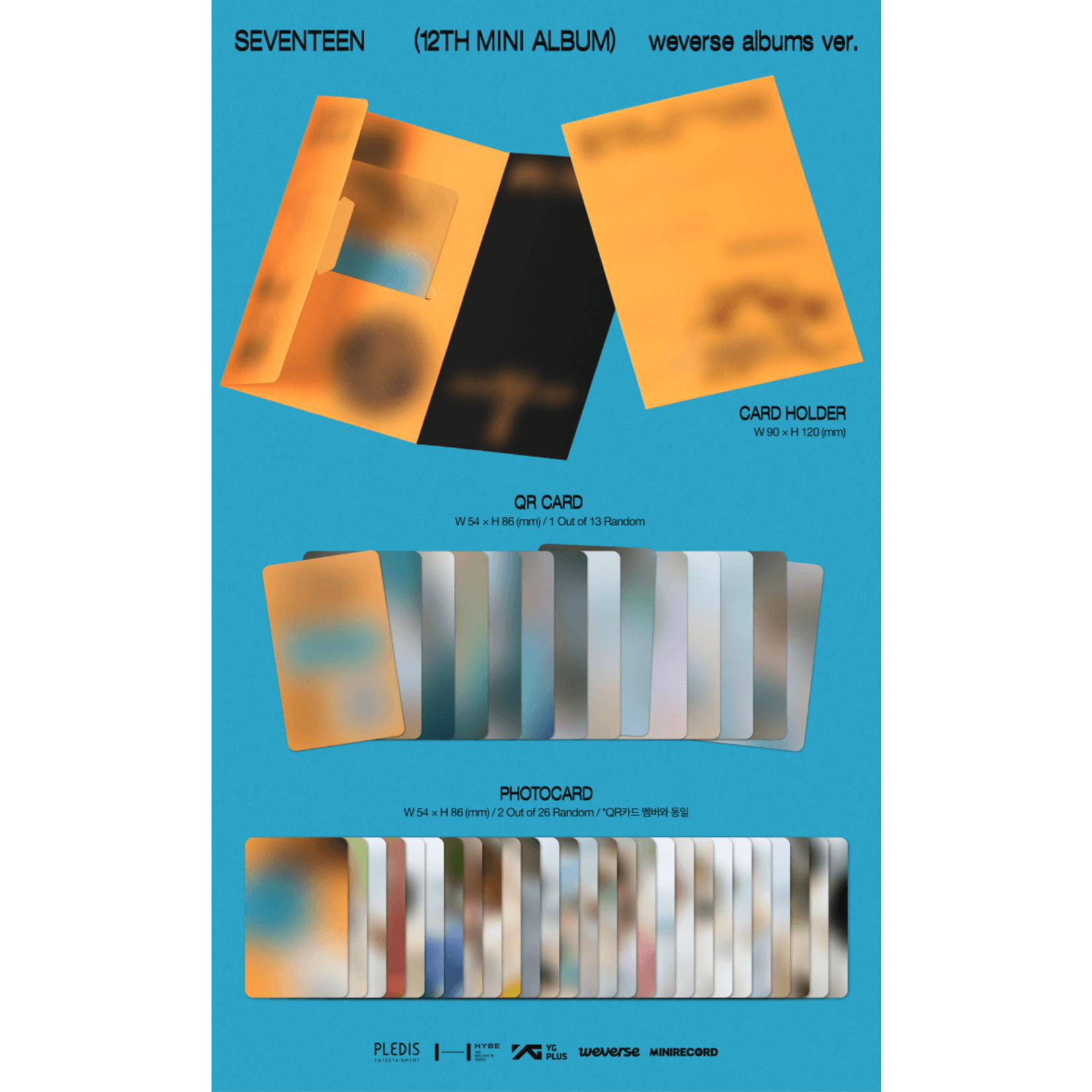 Seventeen SEVENTEEN - [12th Mini Album] (Weverse Albums ver.) + Weverse Gift (WS)
