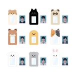 ZeroBaseOne ZEROBASEONE - 2024 ZEROBASEONE THE FIRST TOUR [TIMELESS WORLD] OFFICIAL MD : FLUFFY ID HOLDER