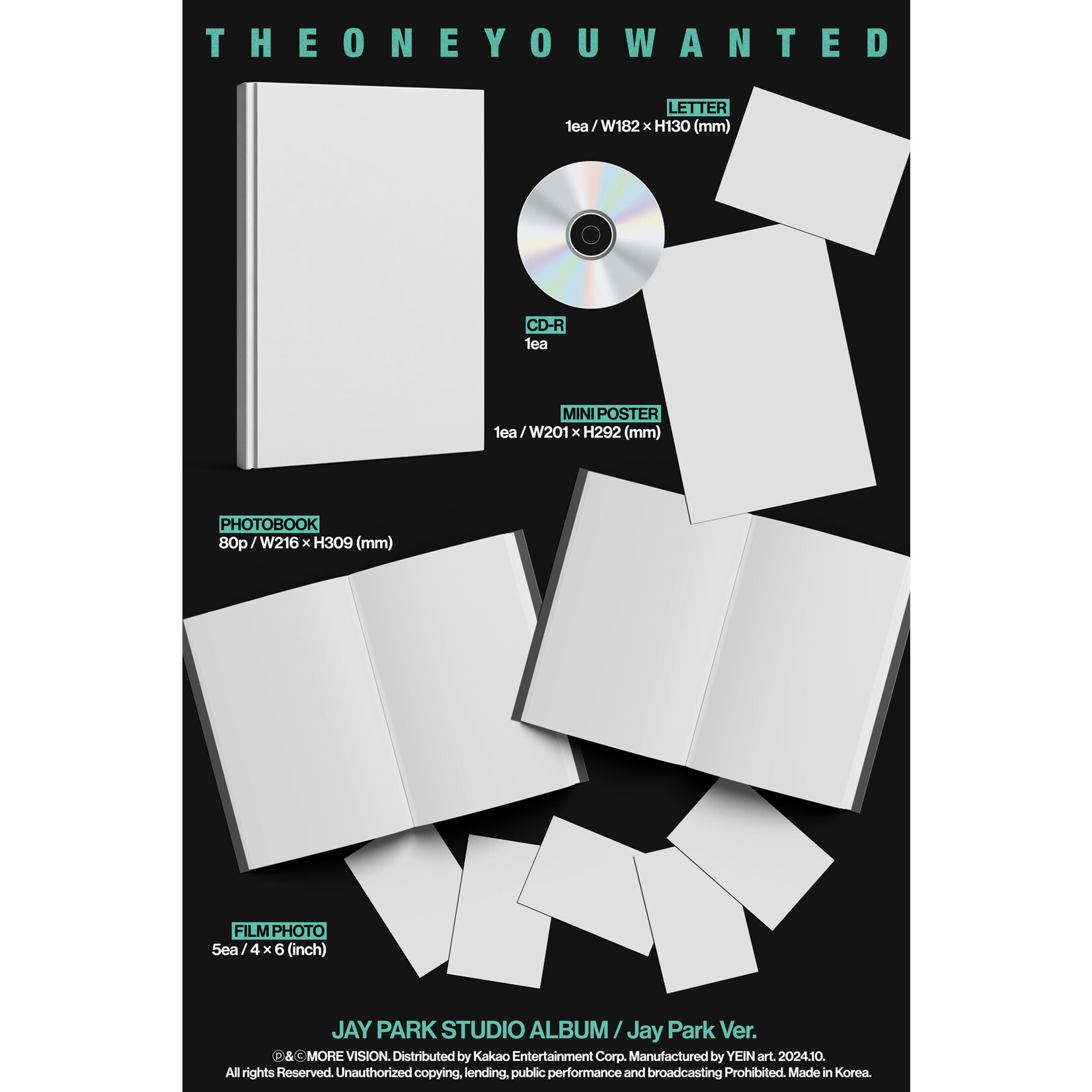 Jay Park Jay Park - THE ONE YOU WANTED Jay Park ver.