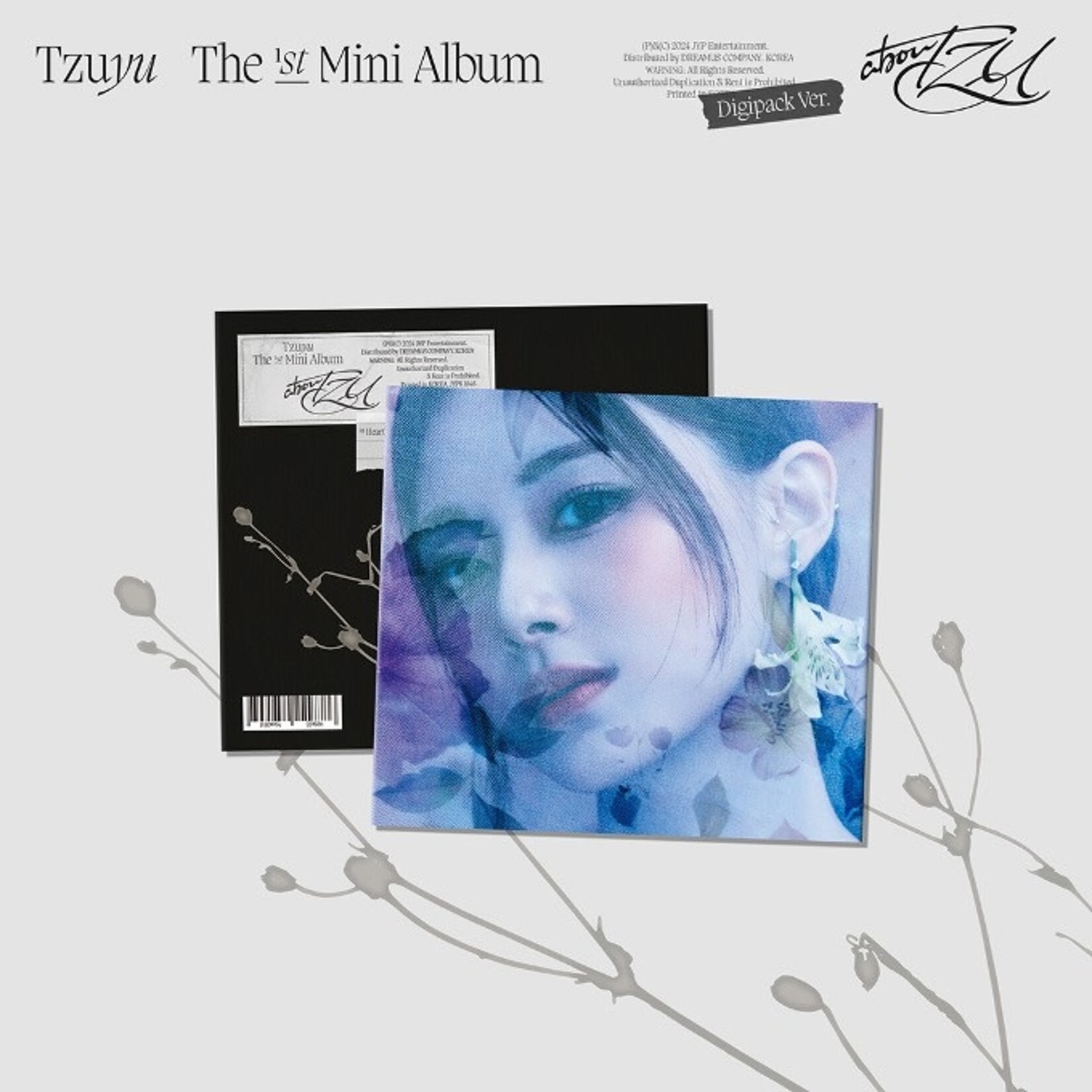Twice TZUYU (TWICE) - THE 1st Mini Album [abouTZU] (Digipack ver.) + Random Photocard (BDM)