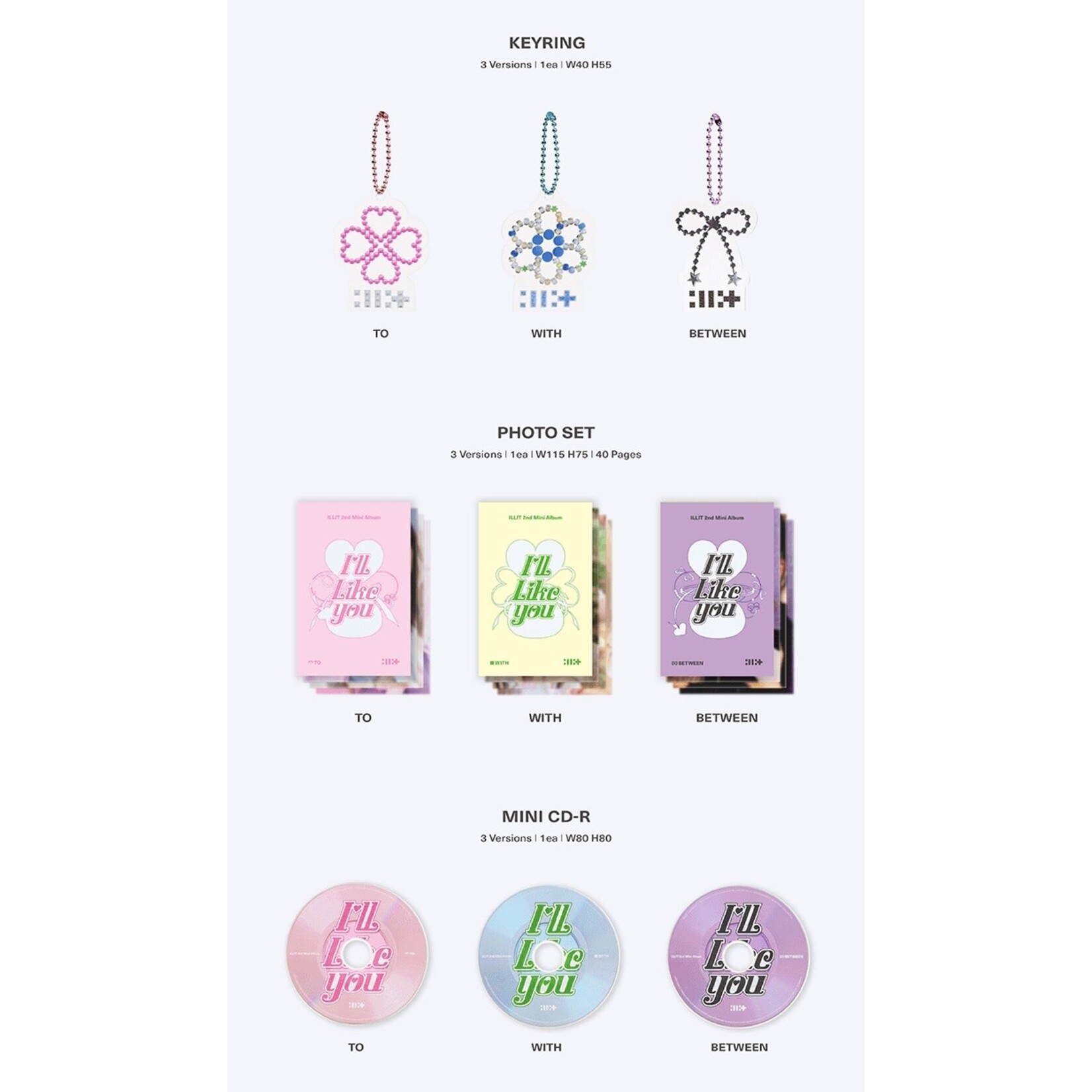 ILLIT ILLIT - 2nd Mini Album [I'LL LIKE YOU] (GLLIT ver.)