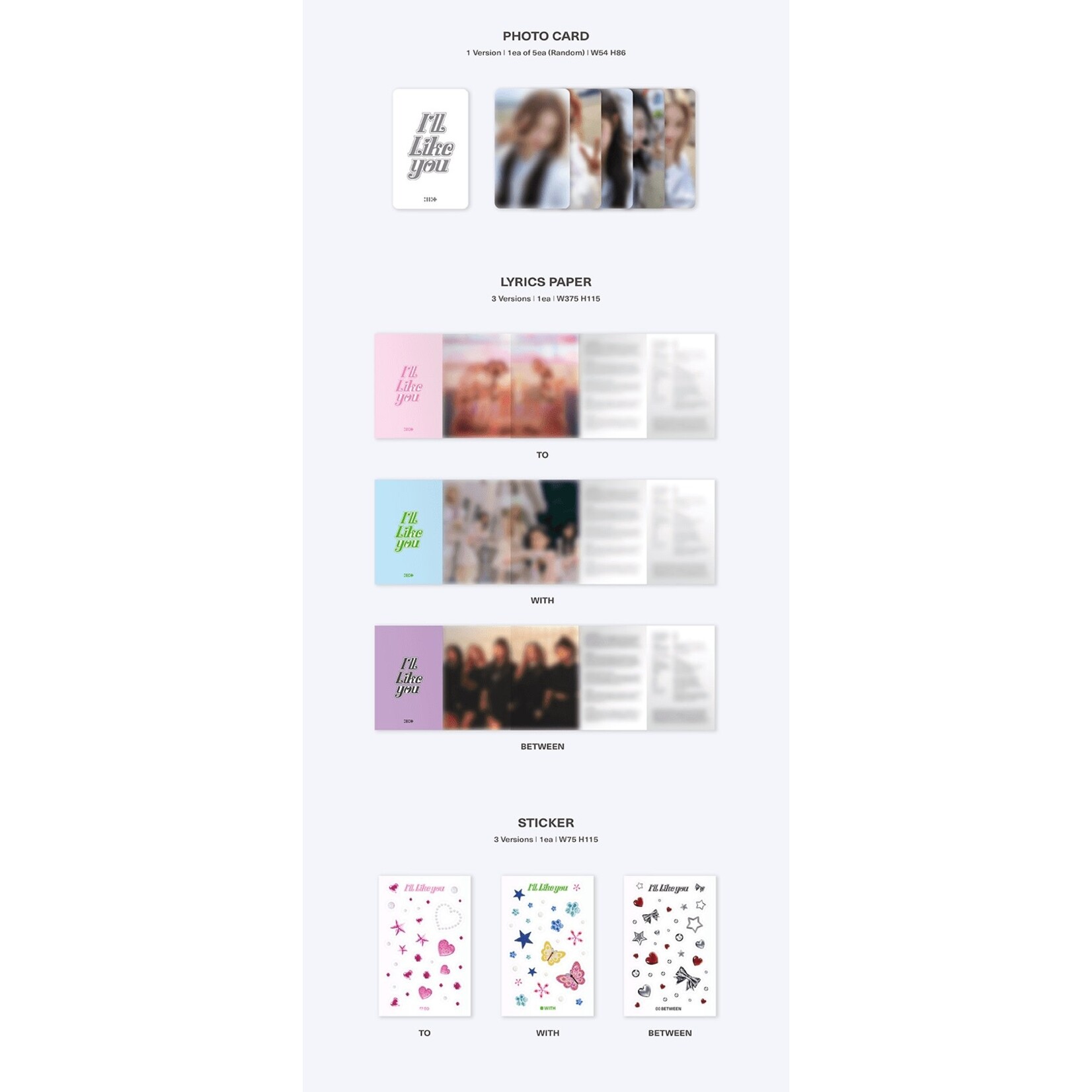 ILLIT ILLIT - 2nd Mini Album [I'LL LIKE YOU] (GLLIT ver.)