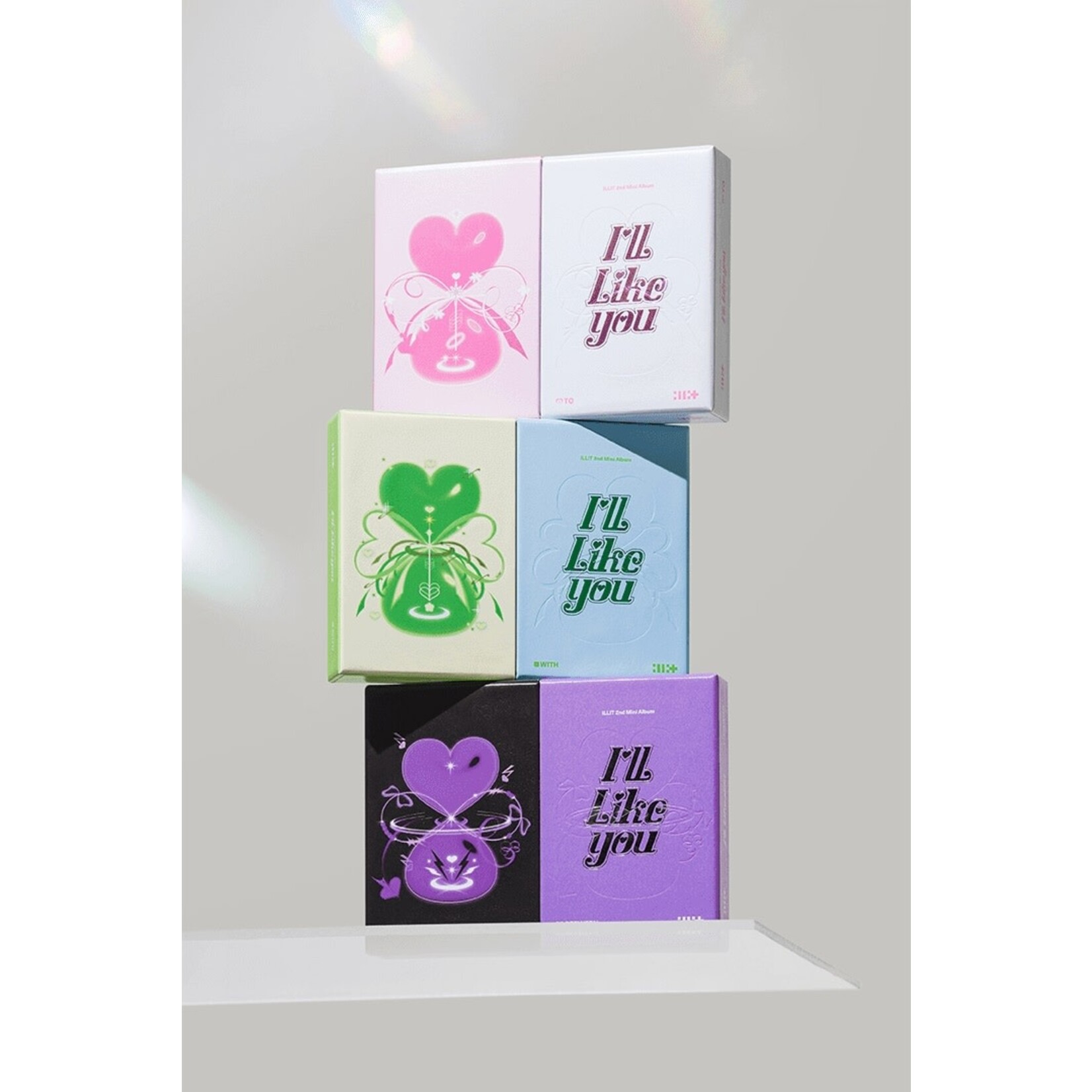 ILLIT ILLIT - 2nd Mini Album [I'LL LIKE YOU] (Standard Ver.) + Weverse Gift (WS)