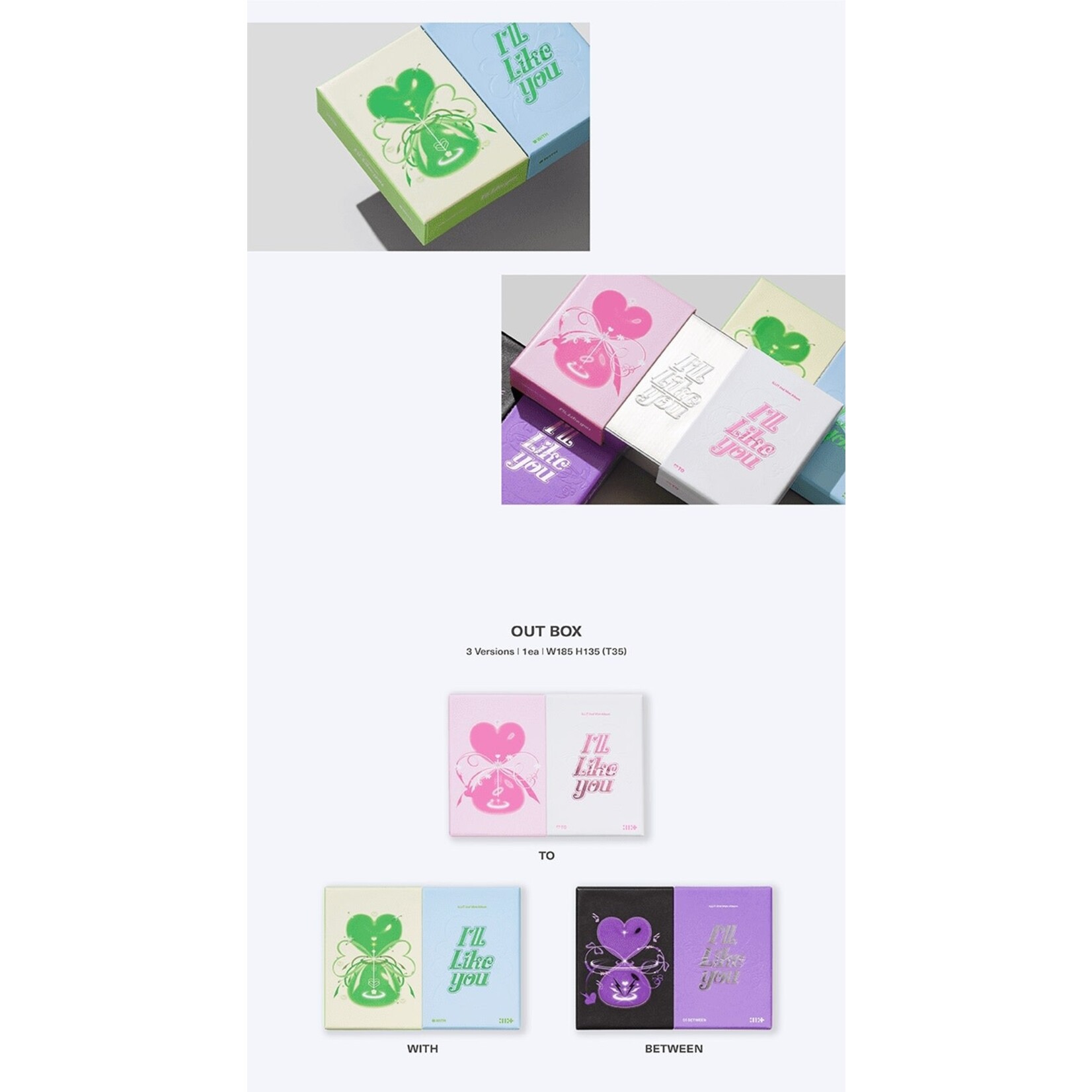 ILLIT ILLIT - 2nd Mini Album [I'LL LIKE YOU] (Standard Ver.) + Weverse Gift (WS)