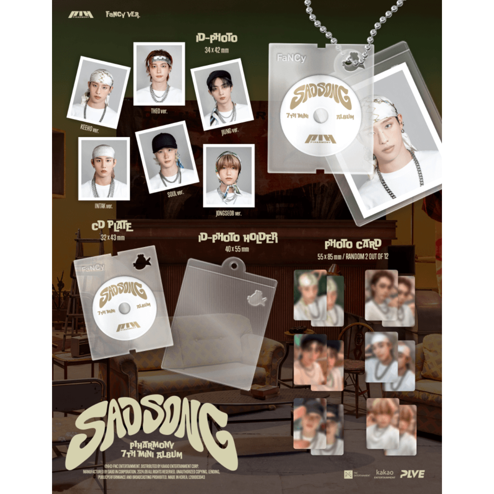 P1Harmony P1Harmony - 7th Mini Album [SAD SONG] (PLVE)