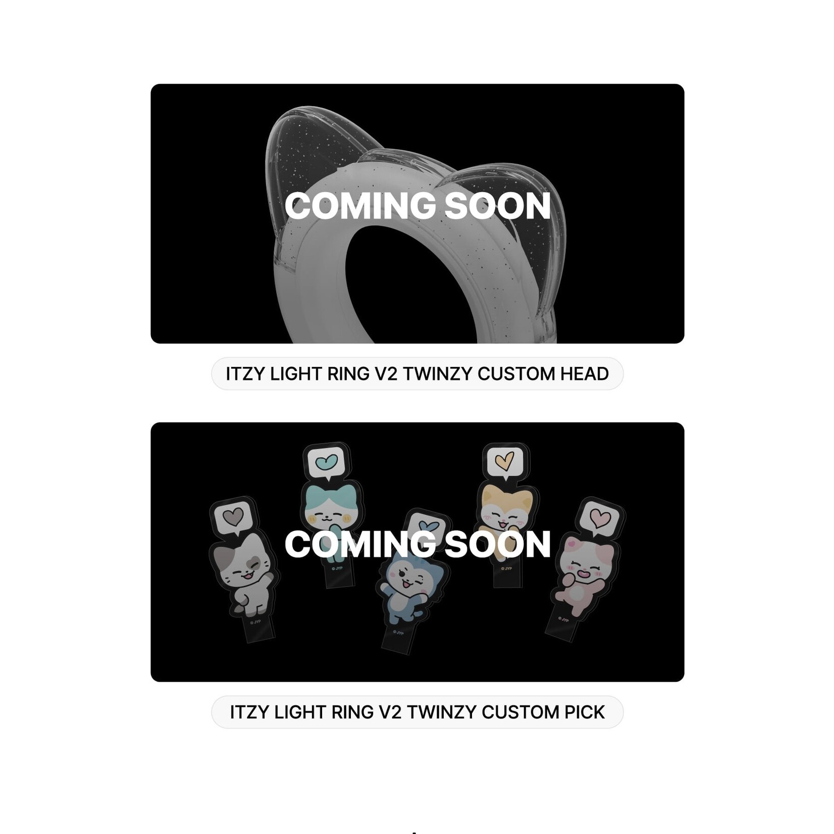 Itzy ITZY - OFFICIAL LIGHT RING VER 2 + Photocard SET (WM)