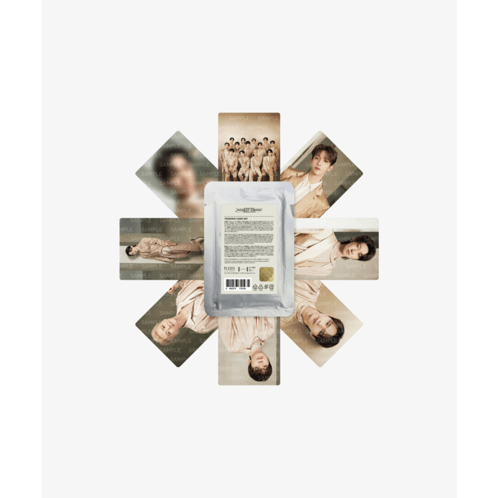Seventeen SEVENTEEN - [RIGHT HERE] WORLD TOUR Trading Card Set