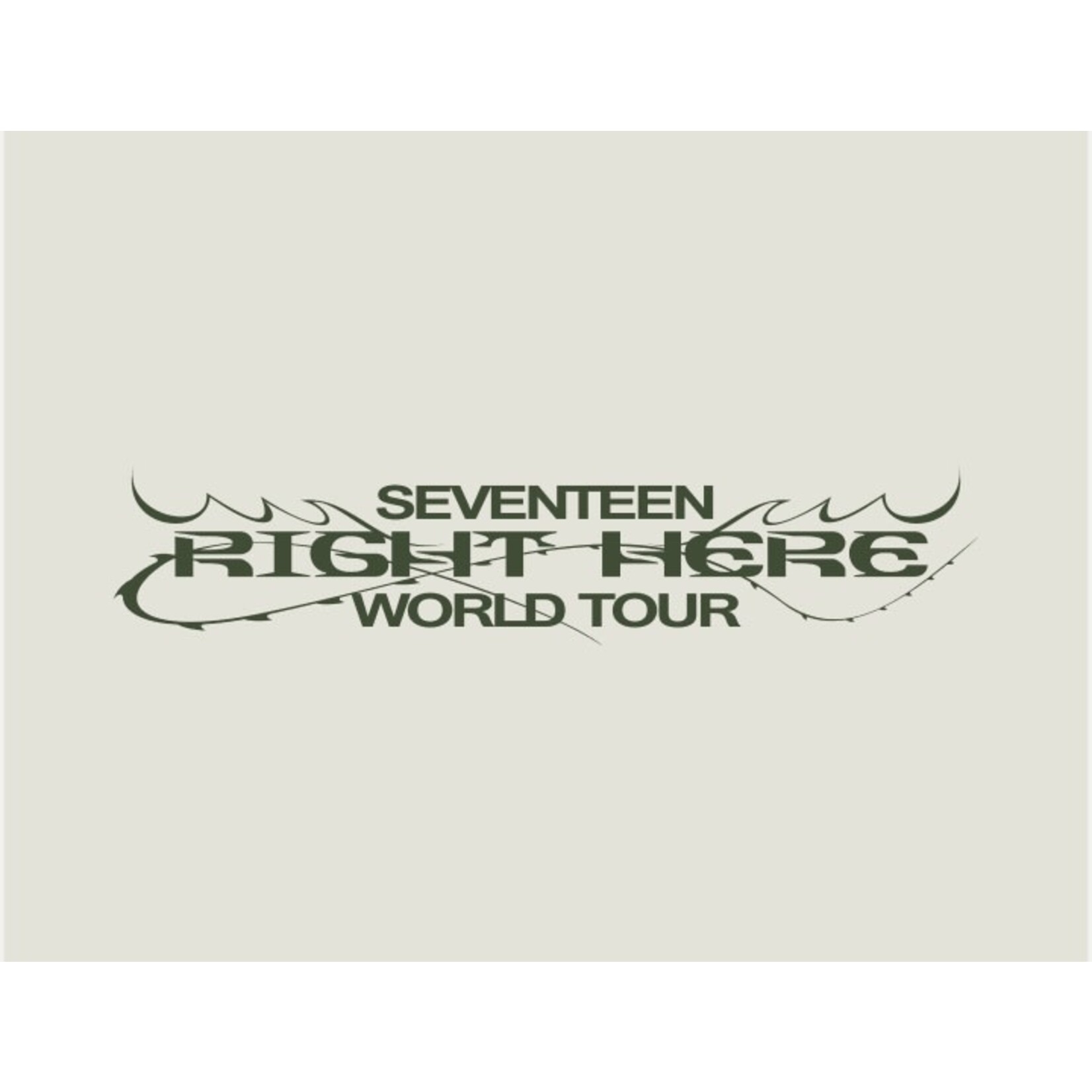Seventeen SEVENTEEN - [RIGHT HERE] WORLD TOUR Trading Card Set