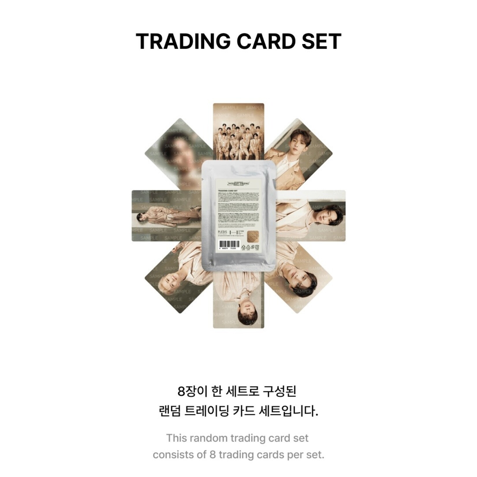 Seventeen SEVENTEEN - [RIGHT HERE] WORLD TOUR Trading Card Set