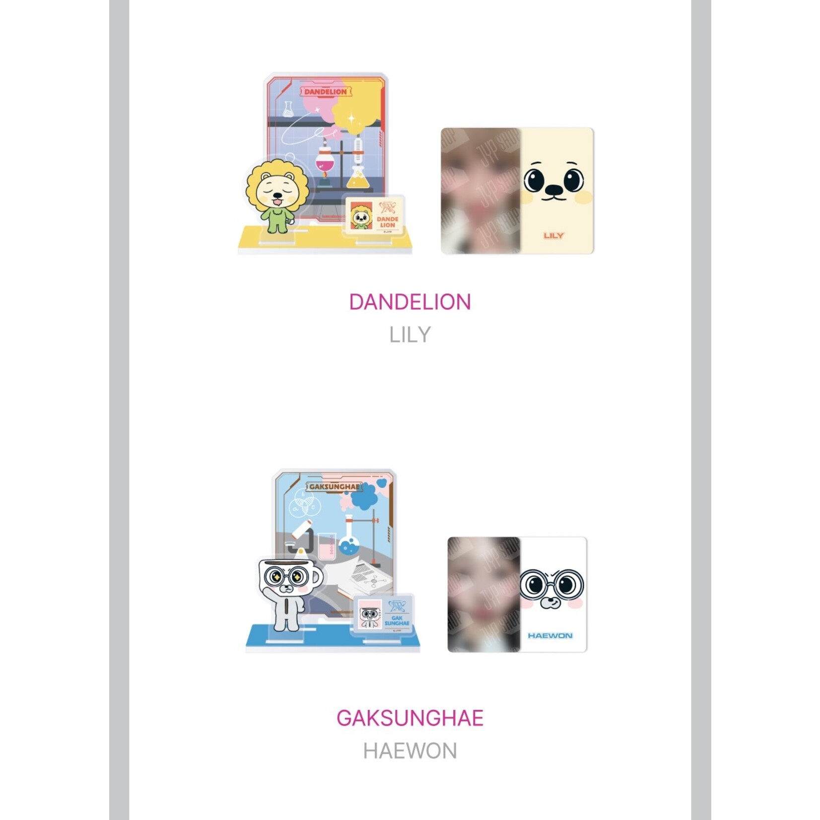 NMIXX NMIXX - NMIXX CHANGE UP : MIXX LAB : SECRET ACRYLIC STAND