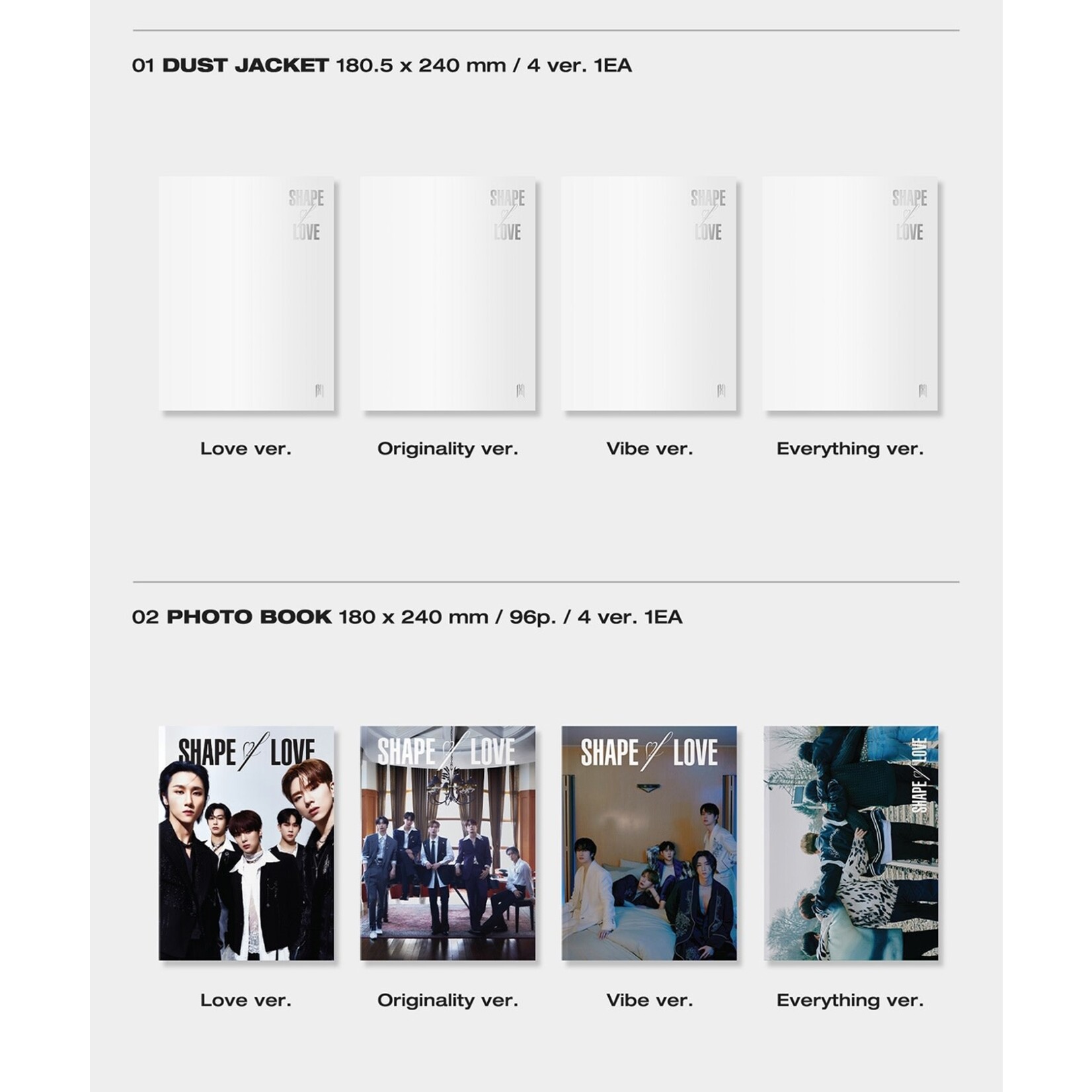 Monsta X MONSTA X - 11TH MINI [SHAPE of LOVE] (Photobook ver.)