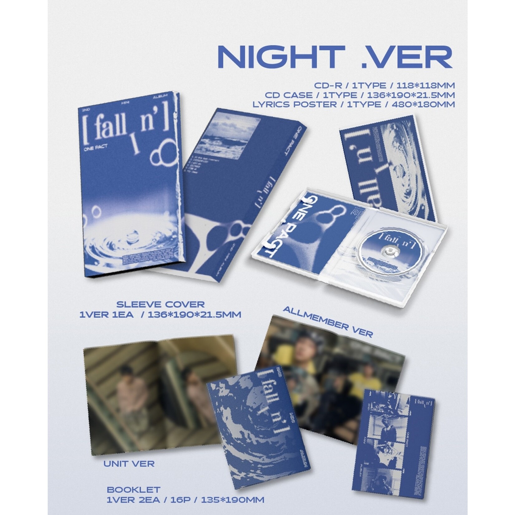 One Pact ONE PACT - 2nd Mini Album [fallIn’] (Photobook ver.)
