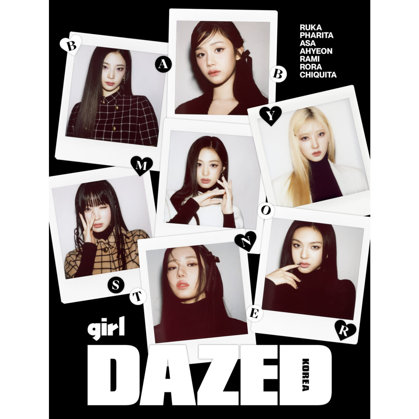 BABYMONSTER BABYMONSTER - 2024 [DAZED & CONFUSED] GIRL EDITION